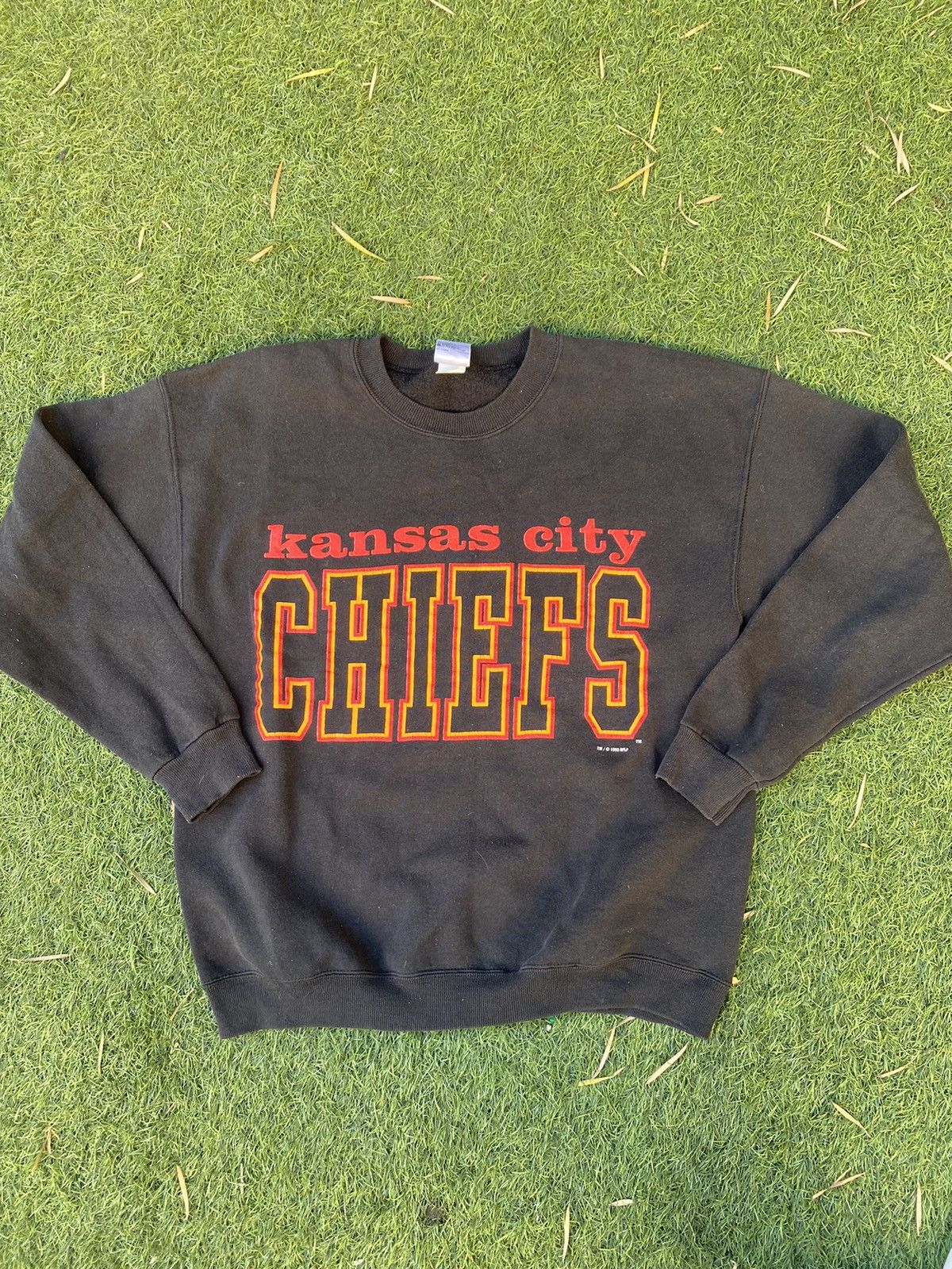 NFL × Vintage VTG 1993 KANSAS CITY CHEIFS SWEATSHIRT Size US L / EU 52-54 / 3 - 1 Thumbnail