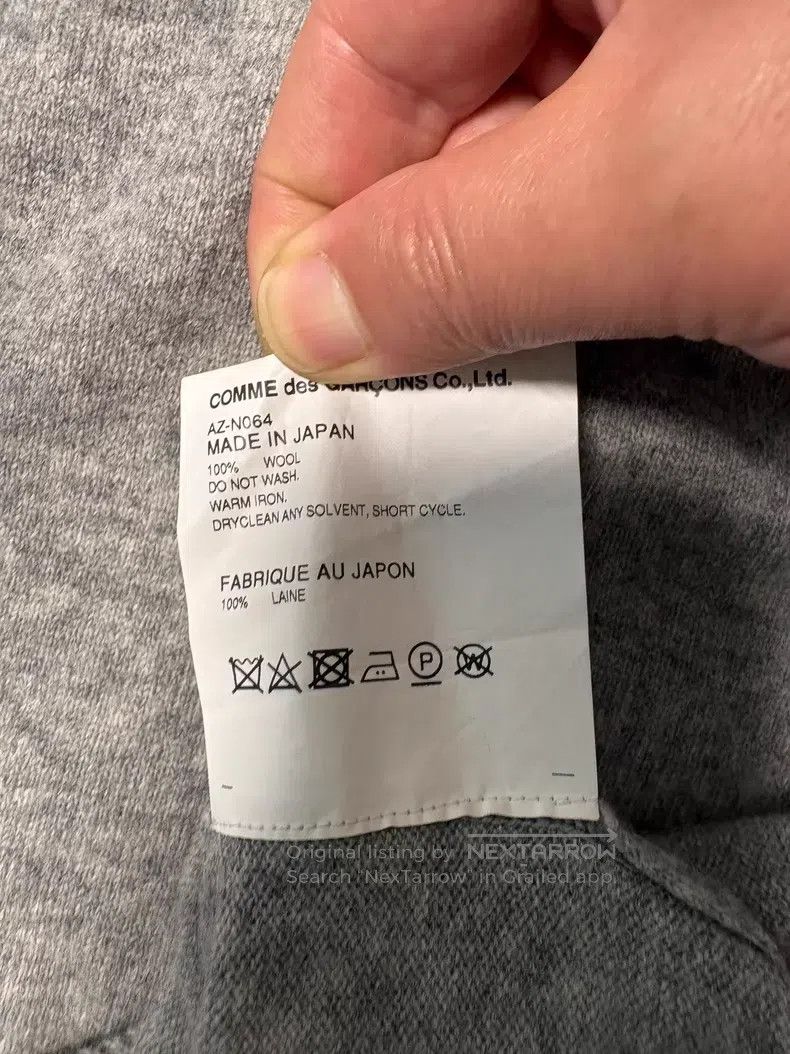 Comme des Garcons Comme Des Garcons Wool sweater Size L / US 10 / IT 46 - 5 Thumbnail