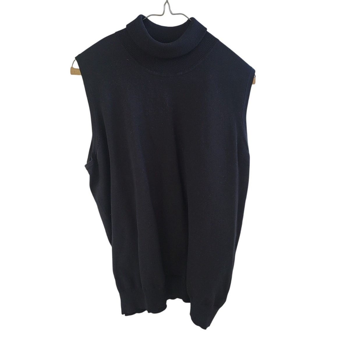 Other Jones New York Essentials Black Turtleneck Sleeveless Top-1X Size XL / US 12-14 / IT 48-50 - 1 Thumbnail