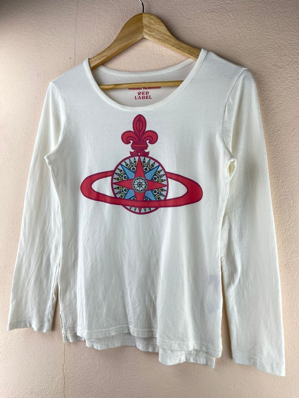 Designer × Vivienne Westwood Vivienne Westwood Iconic ORB Logo Long Sleeve Tee Size XS / US 0-2 / IT 36-38 - 2 Thumbnail