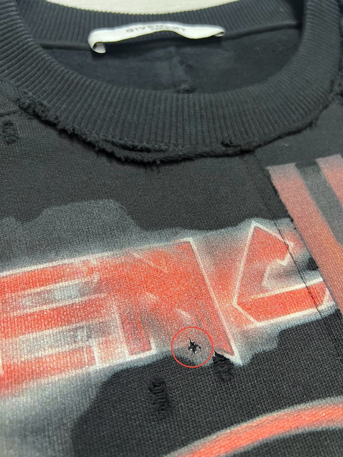 Givenchy Givenchy - Riccardo Tisci - Heavy Metal Logo Sweatshirt Size US S / EU 44-46 / 1 - 15 Thumbnail