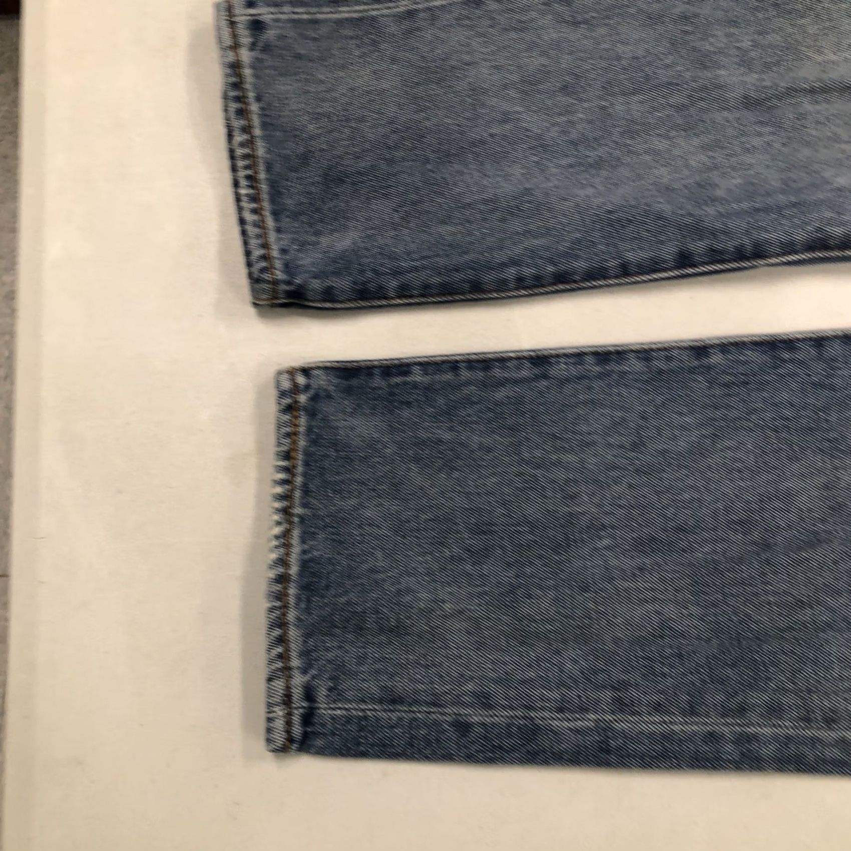 Levi's Levi's 501 Jeans Men's Size 32x29 Straight Leg Button Fly Distressed Light Denim Blue 5-Pocket Casual Pants Regular Slim fit Mens Size US 32 / EU 48 - 7 Thumbnail