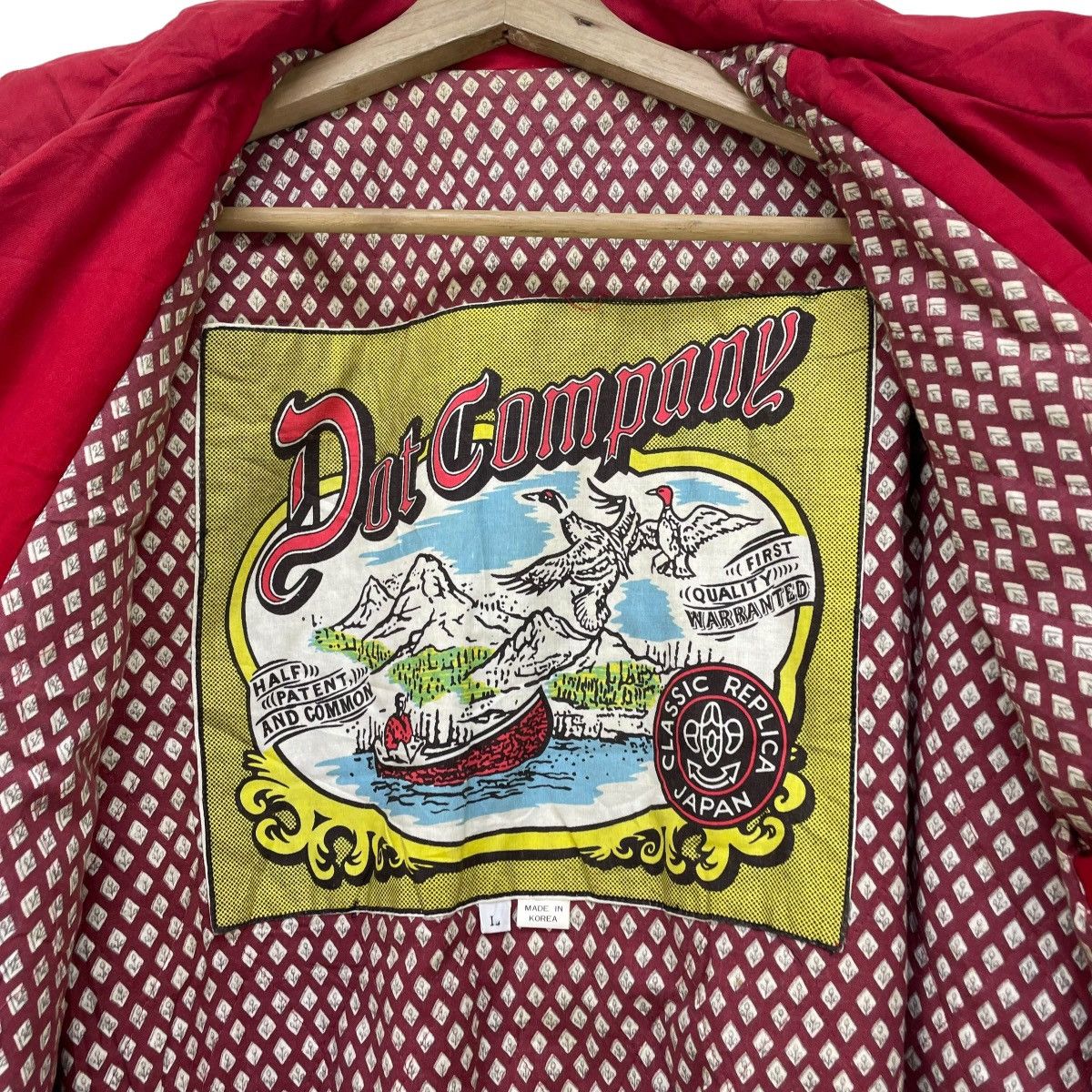 Japanese Brand × Vintage Vintage Dot Co Bomber Jacket Classic Replica Japan Jacket Size US M / EU 48-50 / 2 - 3 Thumbnail