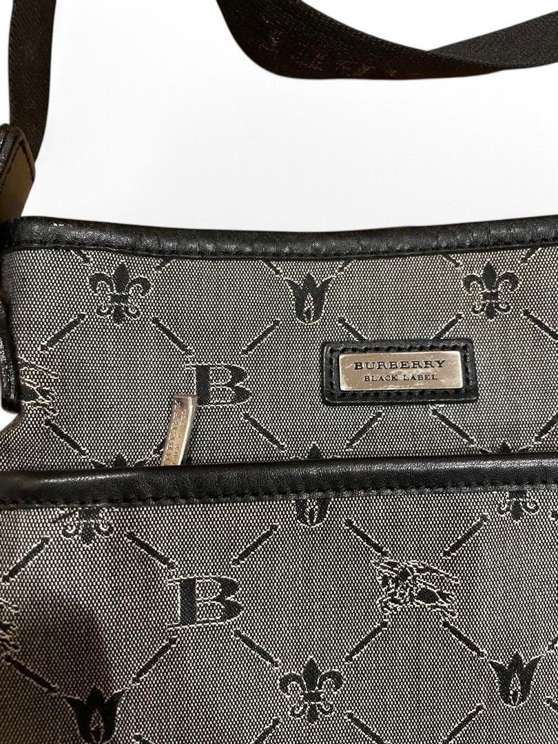 Burberry Burberry - Nova Check Shoulder Bag Crossbody Gray Black Size ONE SIZE - 3 Thumbnail
