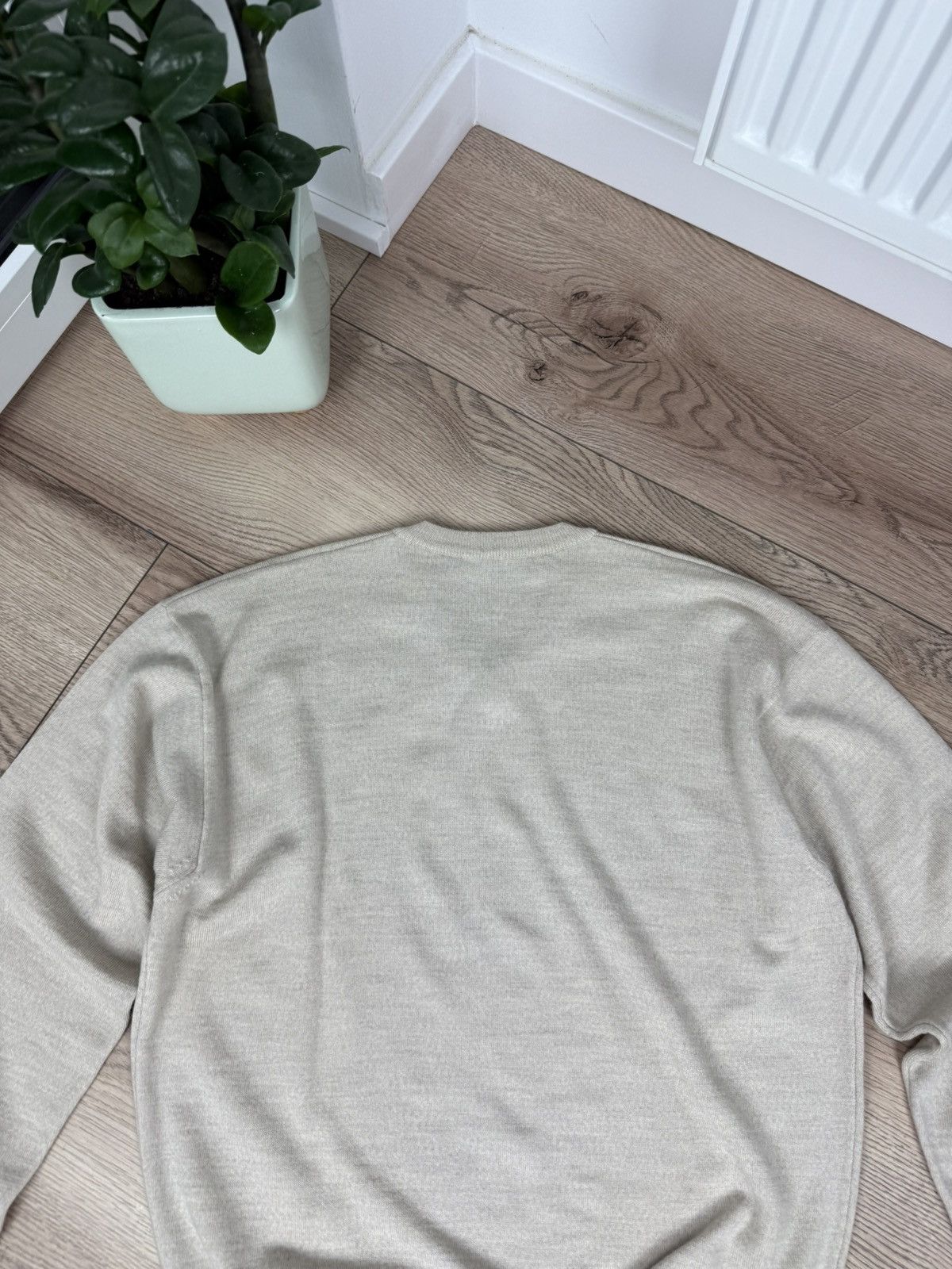 Vintage 90’s YSL Sweater Beige YSL Sweater Size US M / EU 48-50 / 2 - 10 Thumbnail