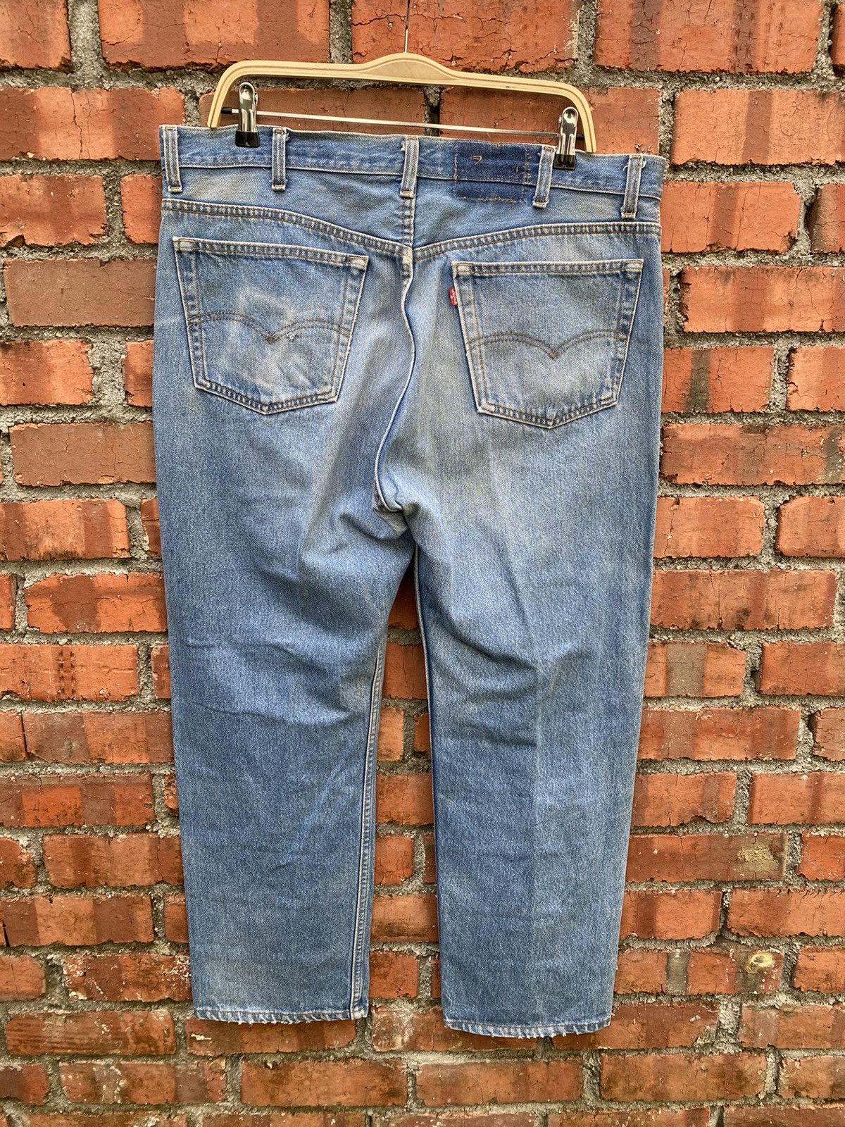 Levi's × Levi's Vintage Clothing × Vintage size 39x27.5 vintage levi's 501 made in USA Size US 39 - 2 Thumbnail