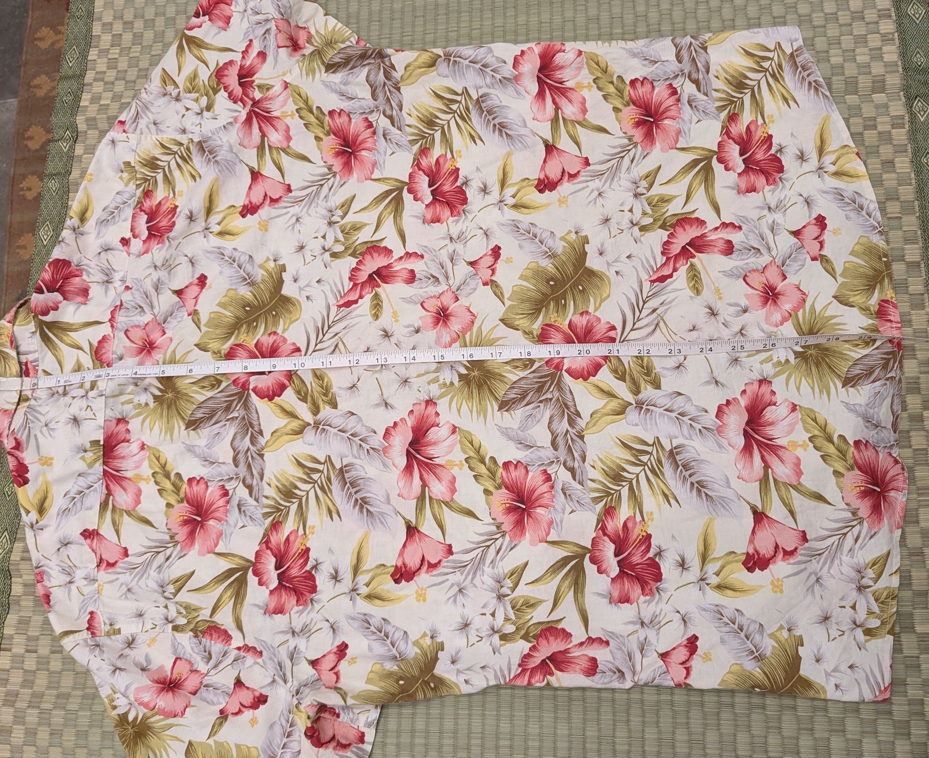 Gustin Gustin Aloha Hawaiian Shirt Floral Size L/XL Made in USA Size US XL / EU 56 / 4 - 6 Thumbnail