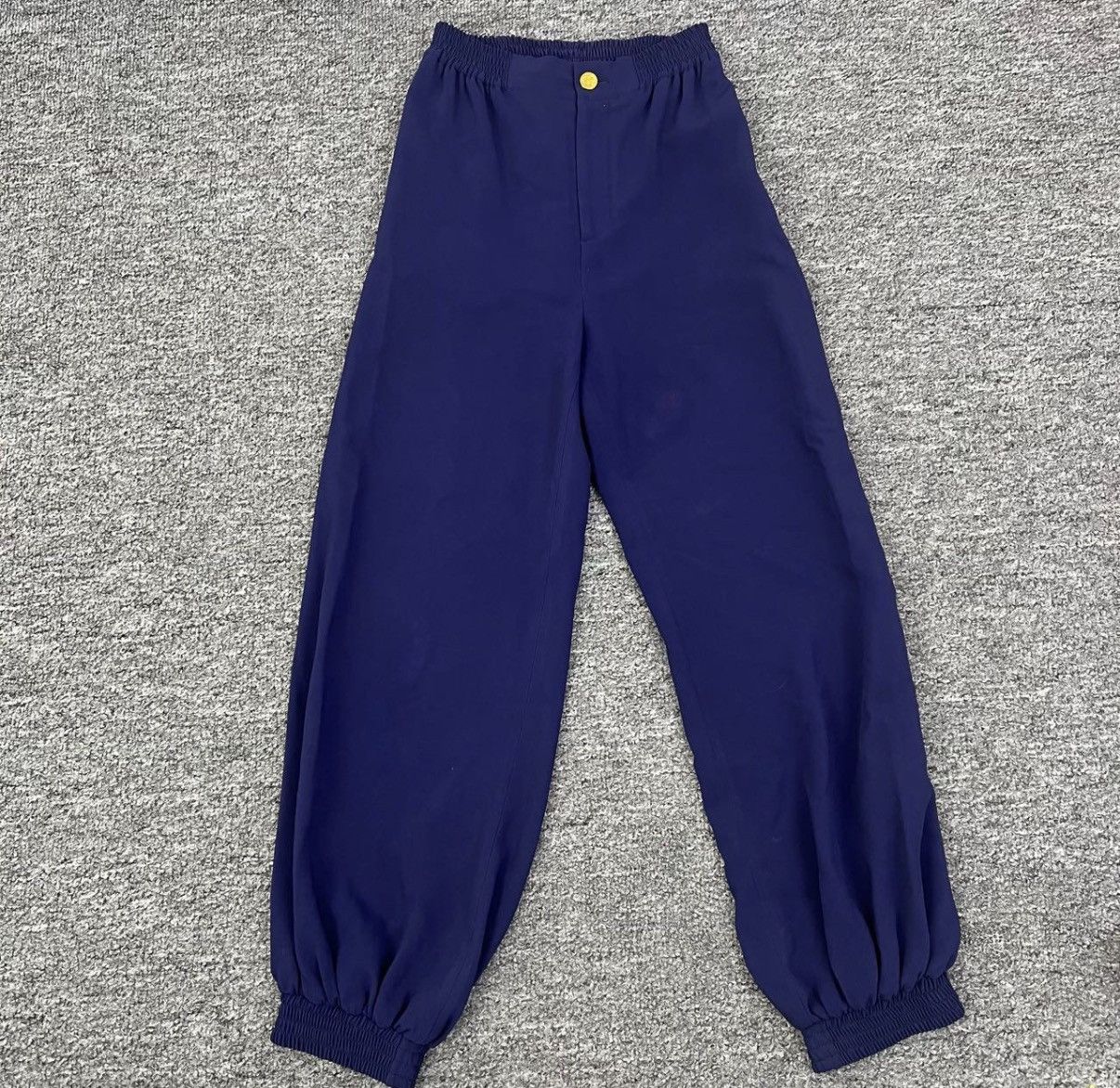 Gucci gucci Double G Gold Button Silk Jogger Pants K12 Size 25" / US 0 / IT 36 - 1 Thumbnail