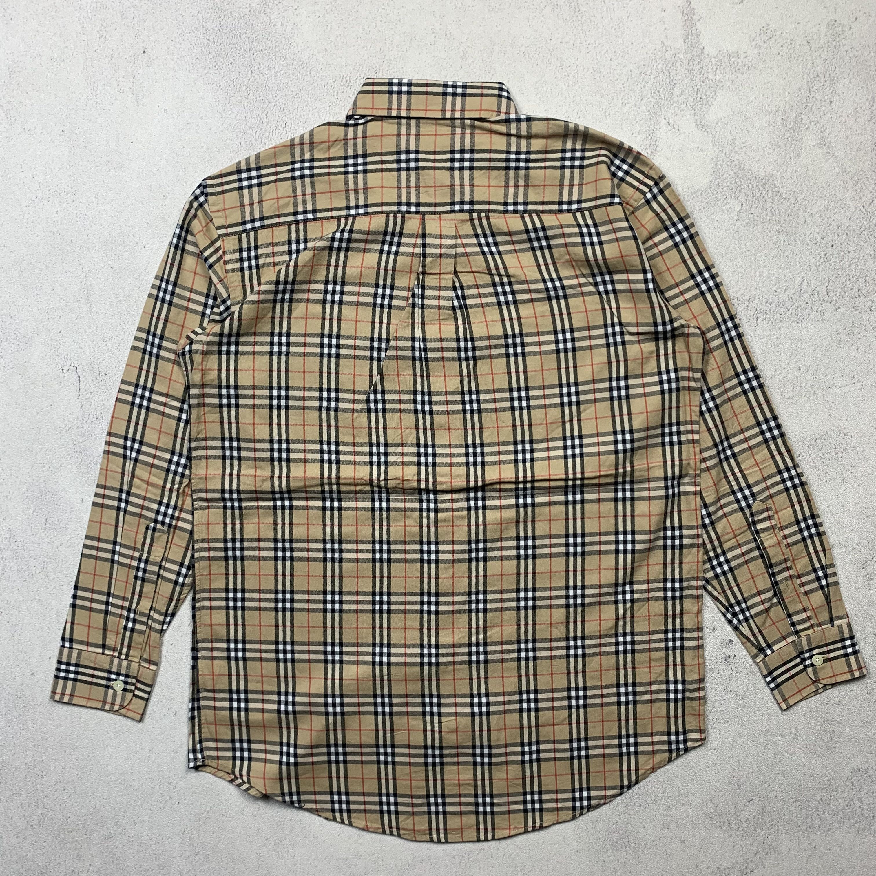 Burberry Vintage Burberry Nova Check Shirt Size US M / EU 48-50 / 2 - 2 Thumbnail