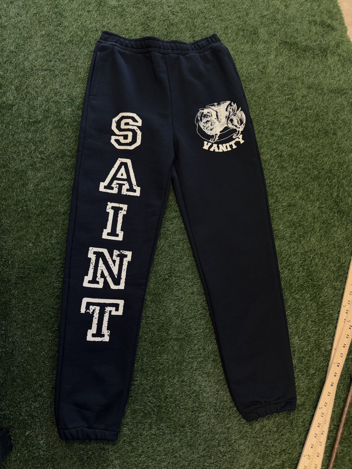 Saint Vanity Saint Vanity Black White Sweatpants Size M (NEW) Size US 29 - 1 Thumbnail