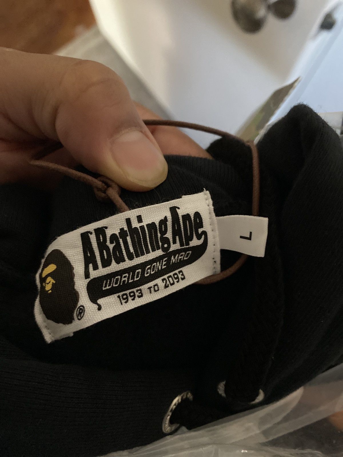 Bape Pusha T X BAPE Baby Milo Pullover Hoodie Black, Large Size US L / EU 52-54 / 3 - 4 Thumbnail