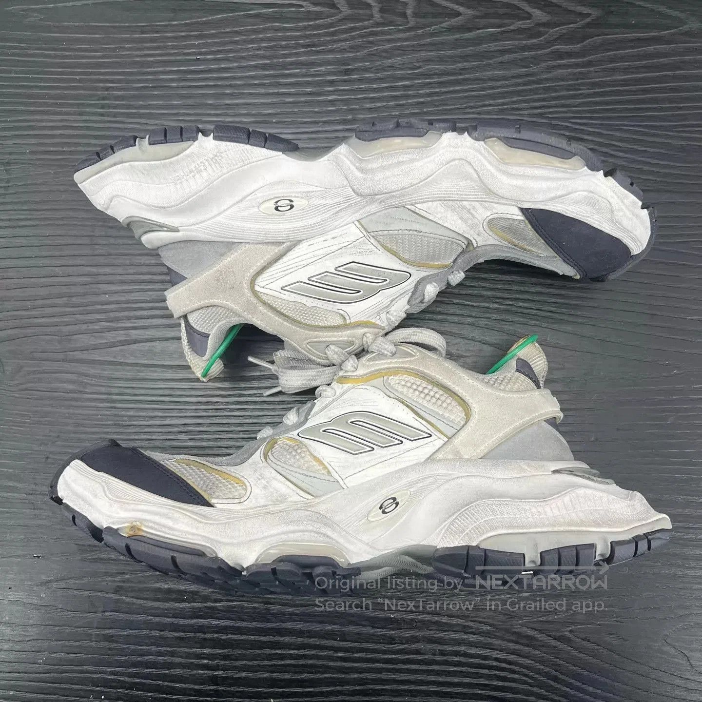 Balenciaga Gray Lowtop Sneakers Size 8. Size US 8 / EU 41 - 3 Thumbnail