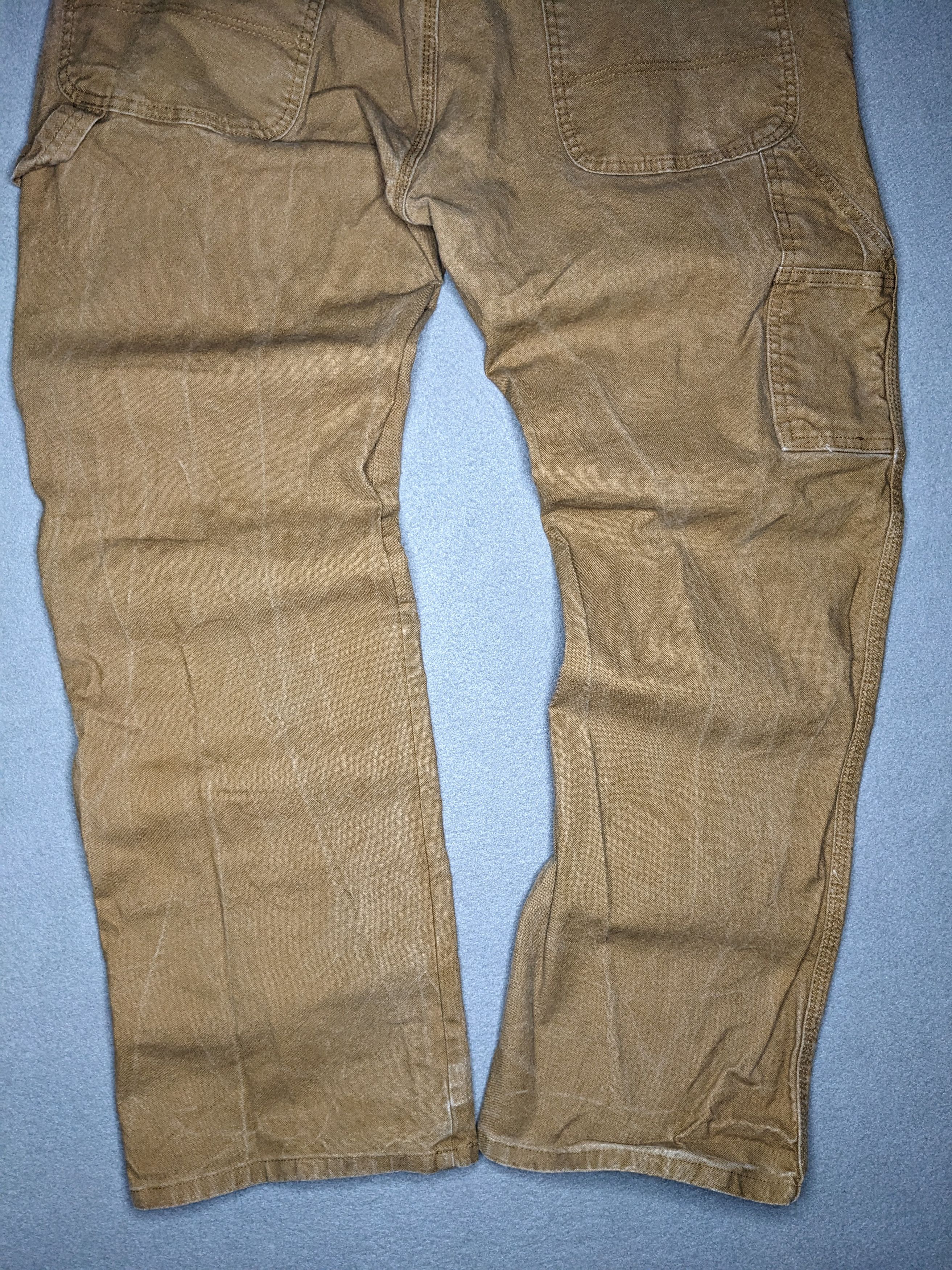 Dickies Dickies Carpenter Pants 38x30 Canvas Beige Distressed Faded Size US 38 / EU 54 - 9 Thumbnail