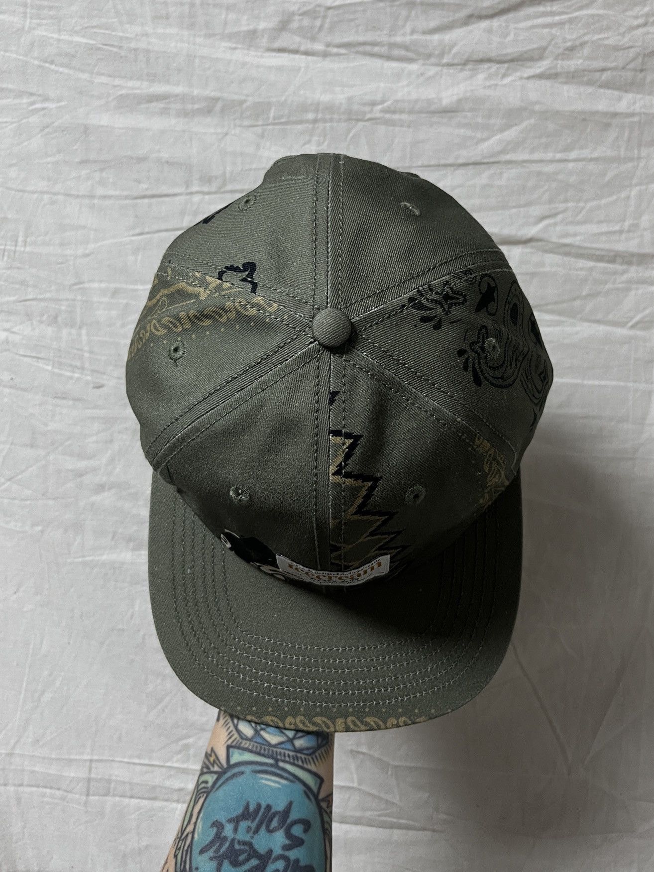 Billionaire Boys Club × Icecream Billionaire Boys Club BBC Ice Cream Green Paisley Snapback F Size ONE SIZE - 5 Thumbnail