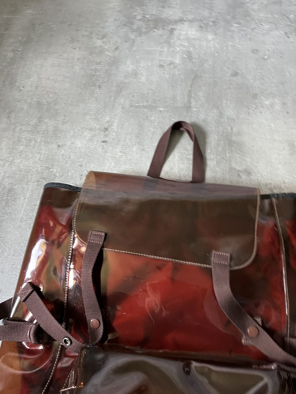 Eastpak × Raf Simons Raf Simons Eastpak Volume Topload Backpack PVC Transparent Size ONE SIZE - 6 Thumbnail