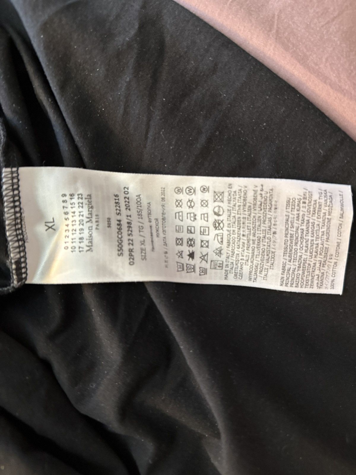 Maison Margiela Maison Margiela embroidered t-shirt Size US XL / EU 56 / 4 - 6 Thumbnail