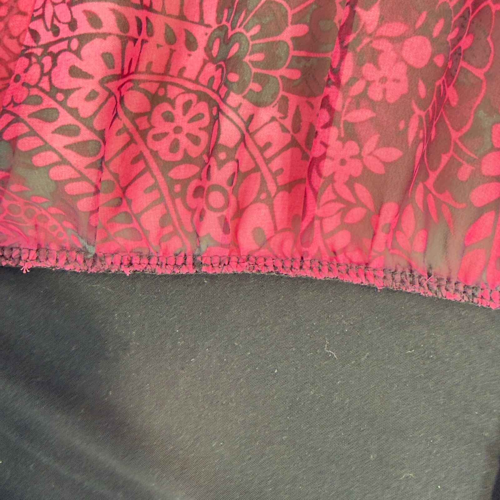 Other Sunny Leigh Petite PL Open Front Cardigan Floral Layer Top Size L / US 10 / IT 46 - 14 Thumbnail