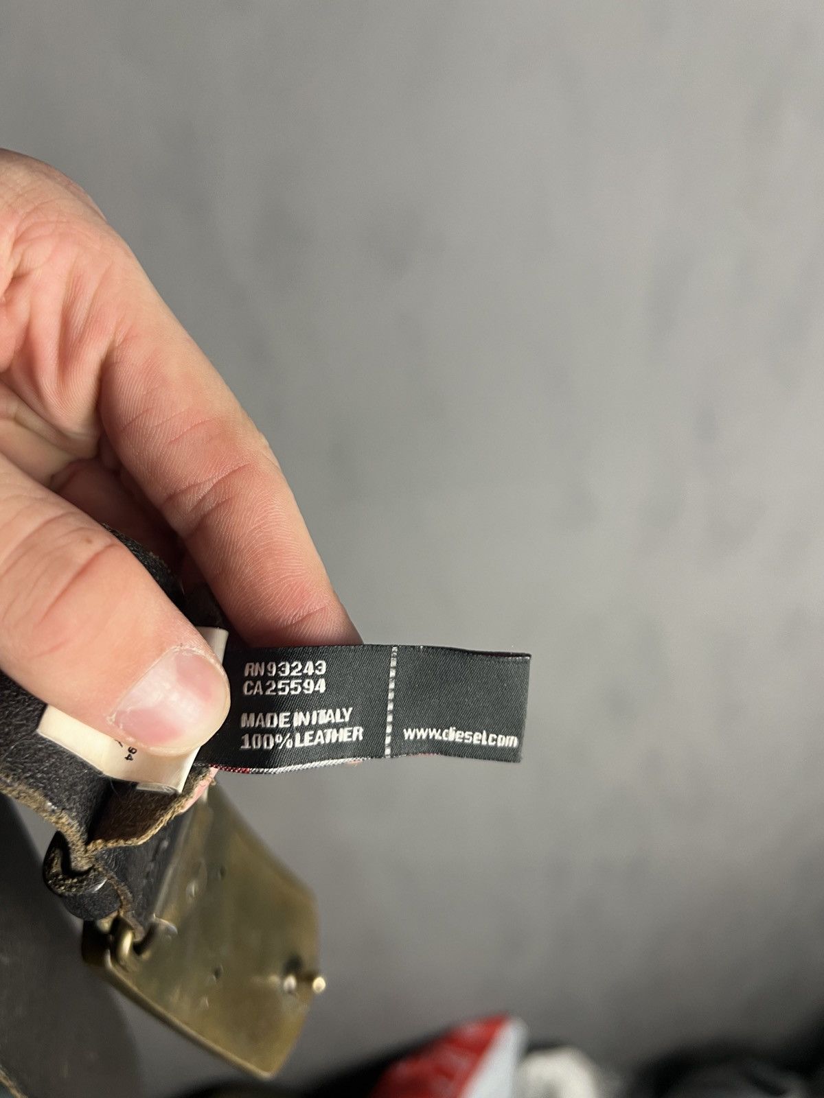 Diesel Vintage Diesel Avangarde Big Logo Belt Size ONE SIZE - 4 Thumbnail