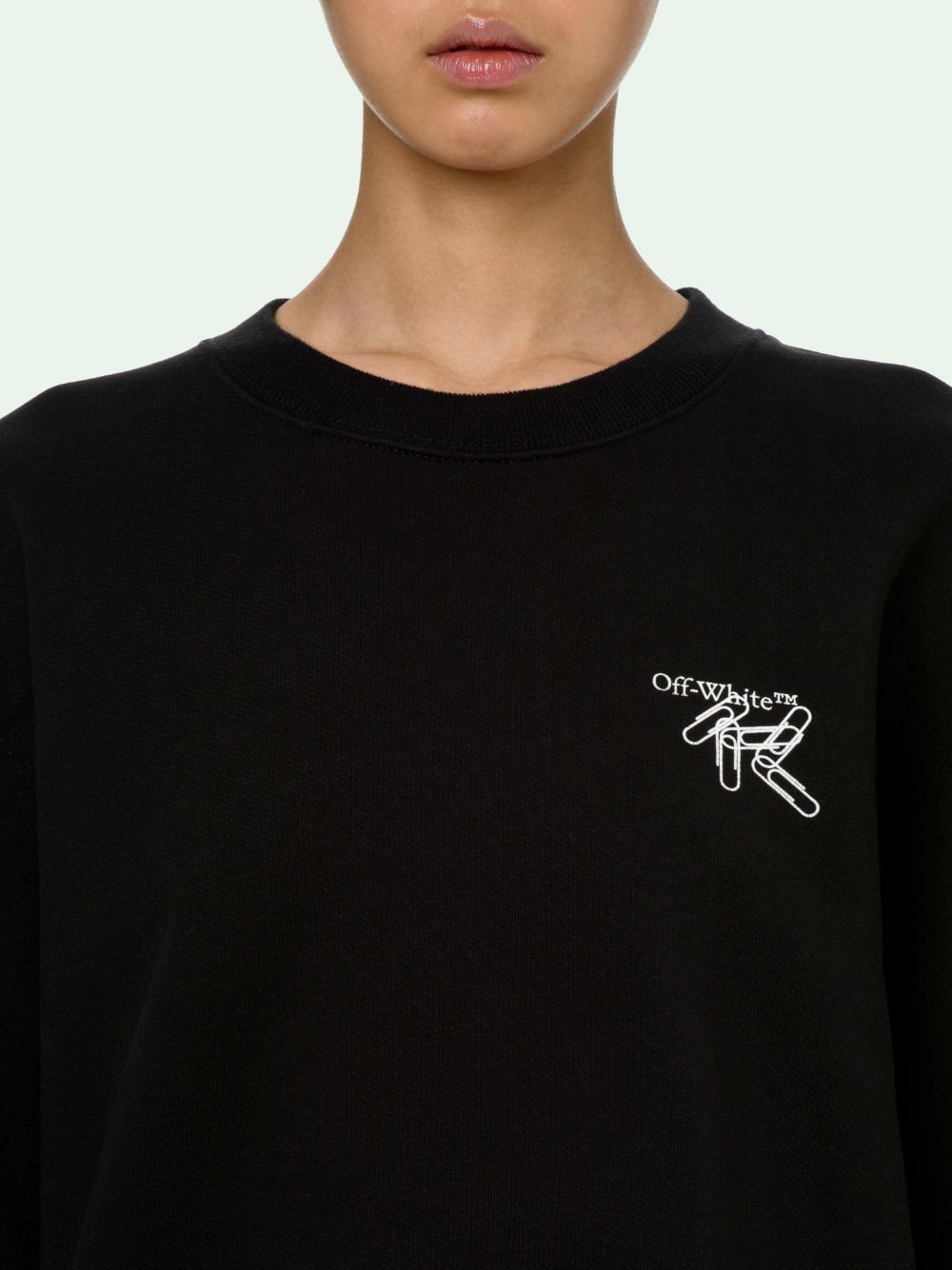 Off-White Off White Paperclip Crewneck Size US M / EU 48-50 / 2 - 12 Thumbnail