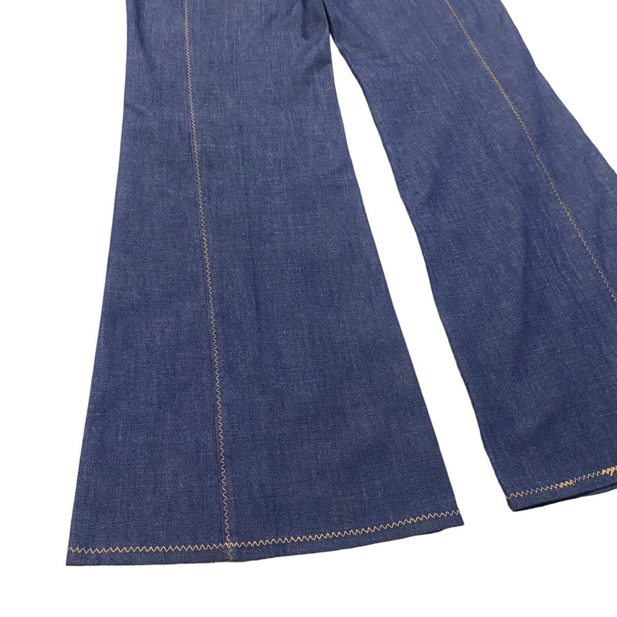 Sears Vintage 60s Sears Kings Road Denim Super Flare Jeans Size US 31 - 15 Thumbnail