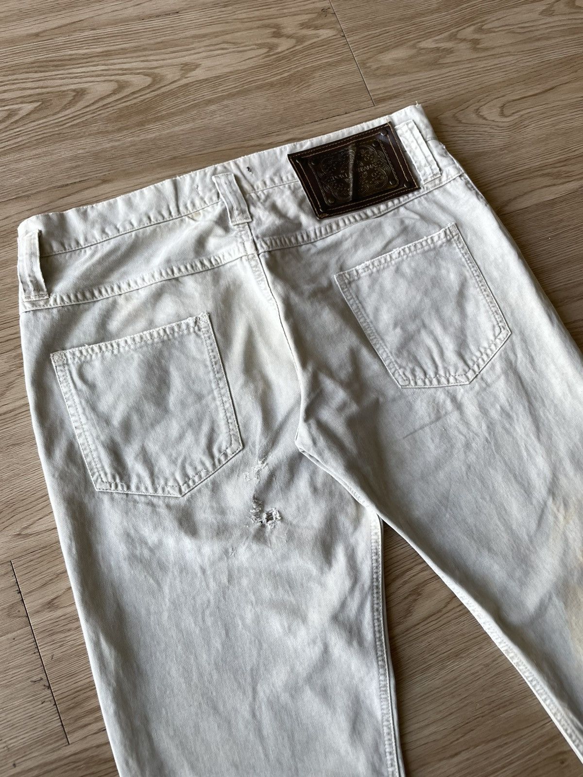 Dolce & Gabbana Dolce & Gabbana Distressed Pants Size US 32 / EU 48 - 6 Thumbnail