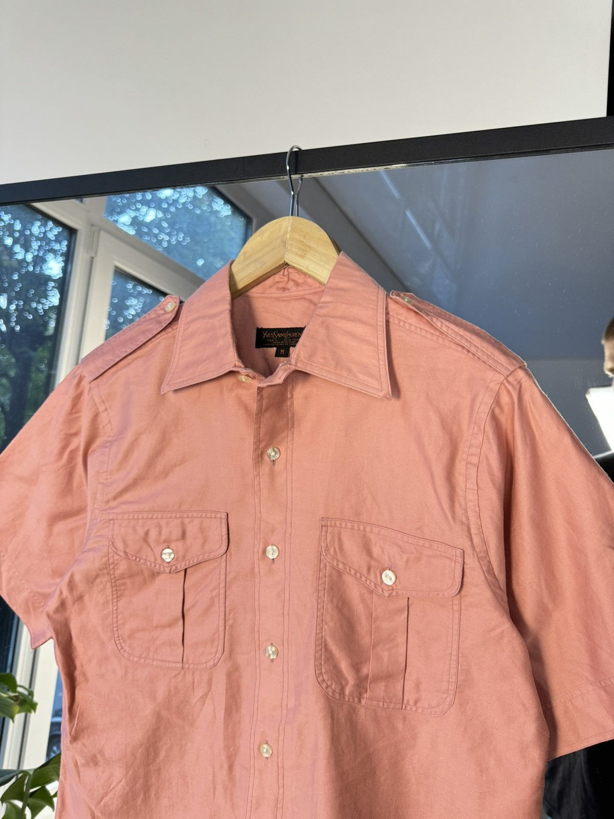 Vintage × Yves Saint Laurent Yves Saint Laurent vintage shirt Size US M / EU 48-50 / 2 - 2 Thumbnail