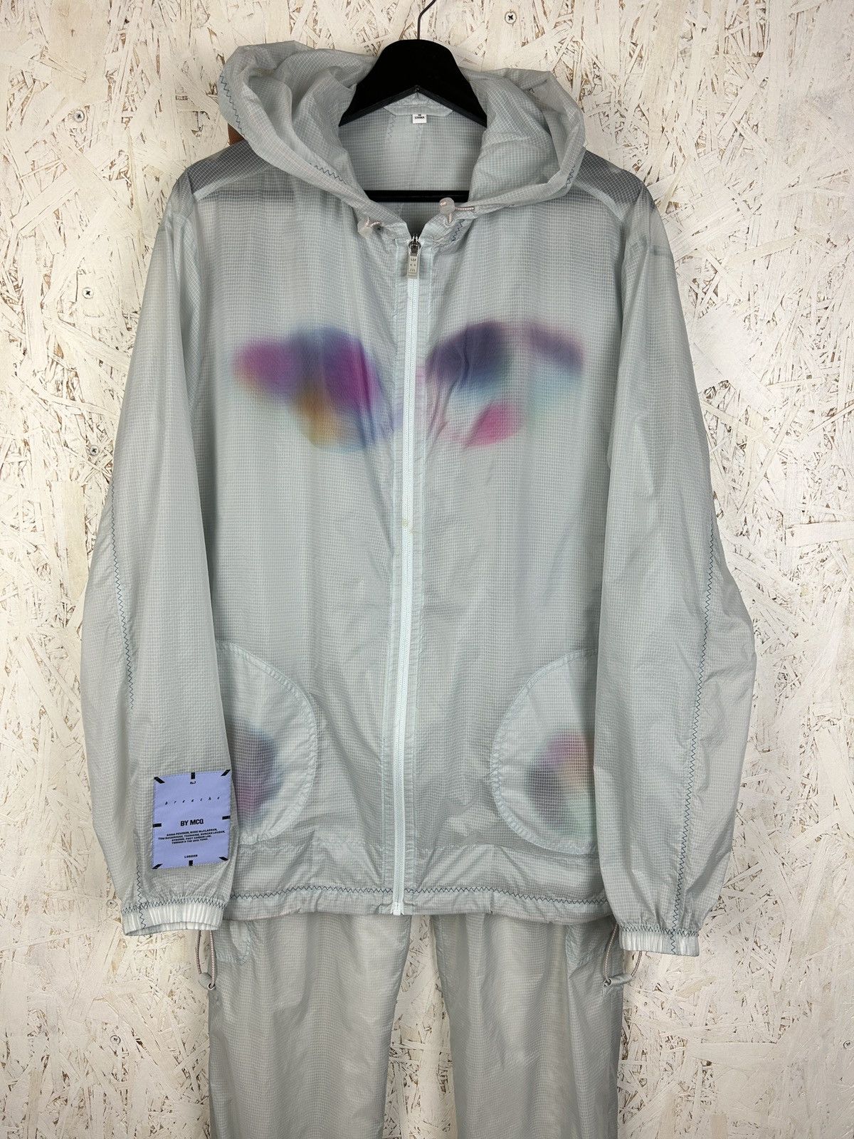 Alexander McQueen MCQ Alexander Mcqueen Blue Parachute Jacket Pants Set M/L Size US M / EU 48-50 / 2 - 1 Thumbnail