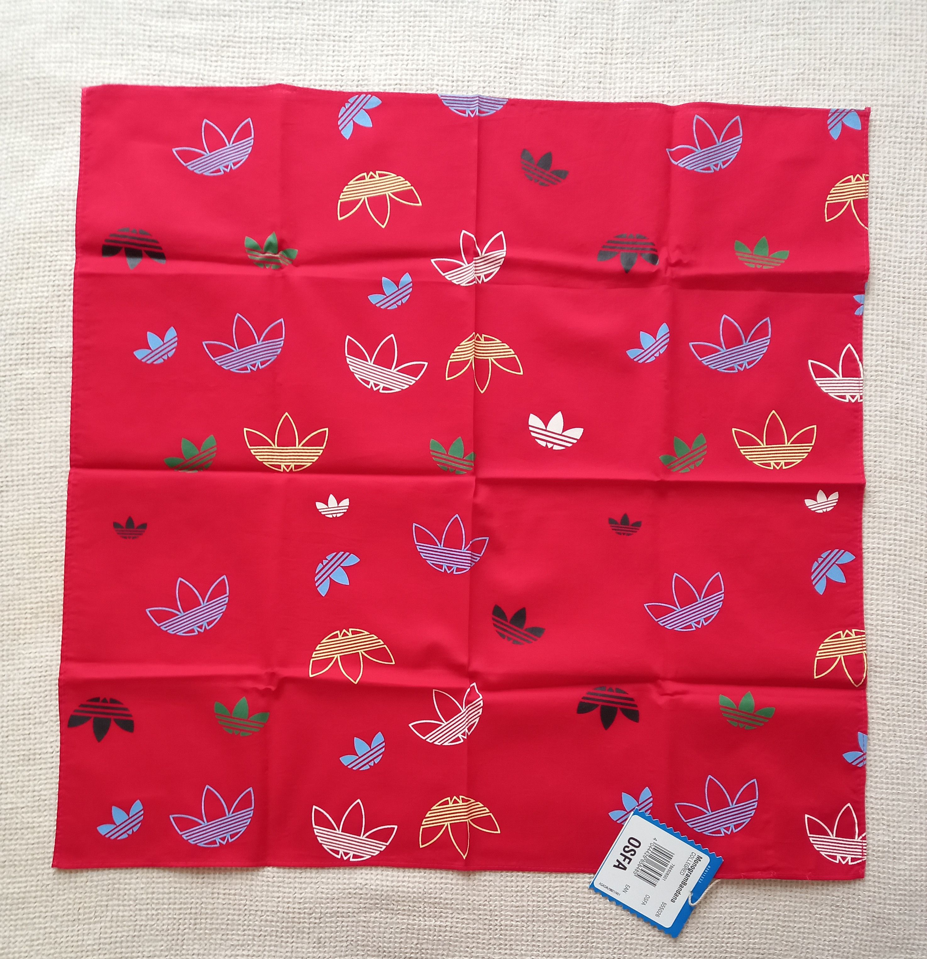 Adidas × Vintage rare Vintage 2003 Adidas Originals Bandana trefoil monogram Size ONE SIZE - 2 Thumbnail
