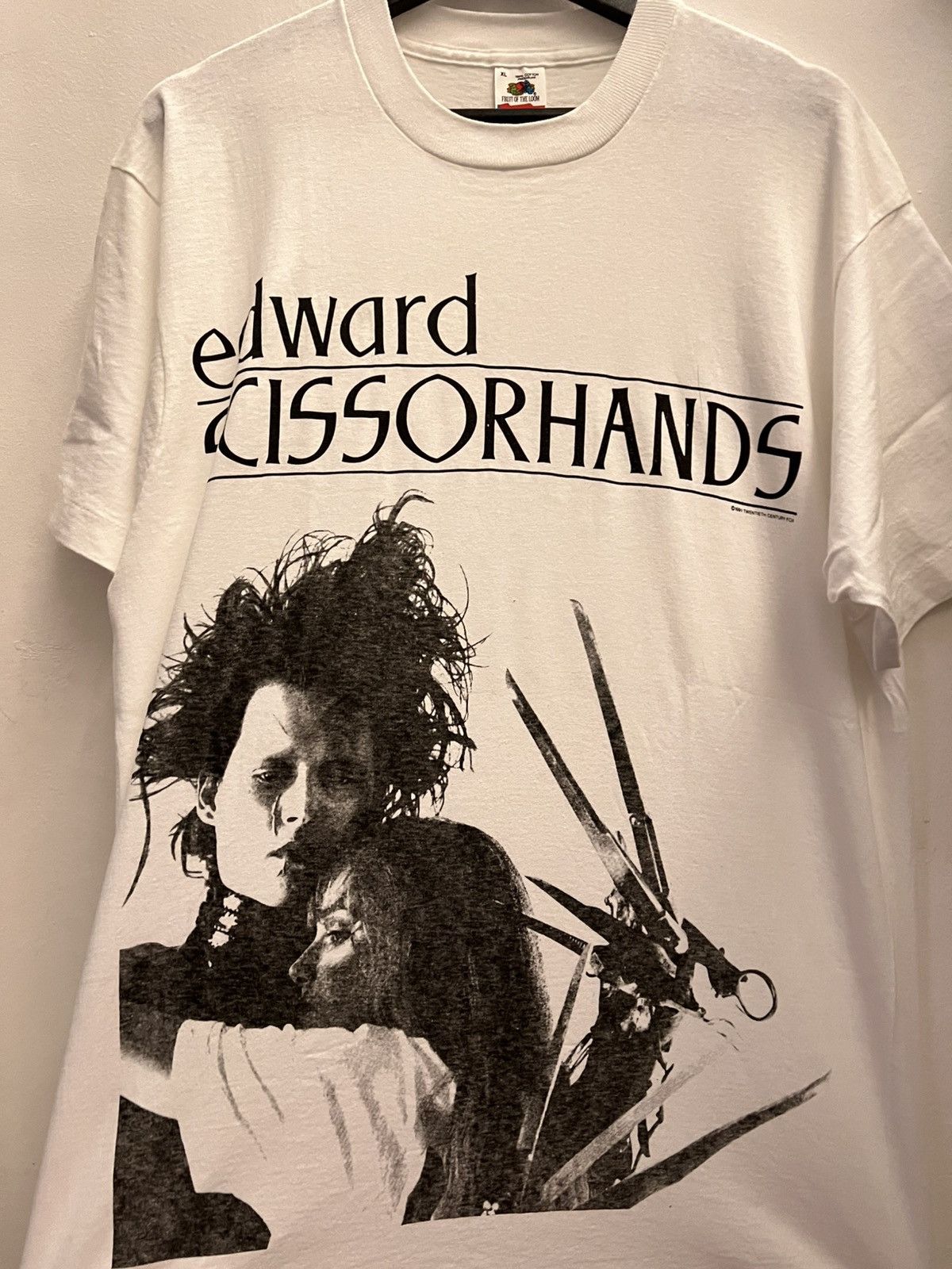 Vintage Vintage 1993 Edward Scissorhands Deadstock Size US XL / EU 56 / 4 - 1 Thumbnail