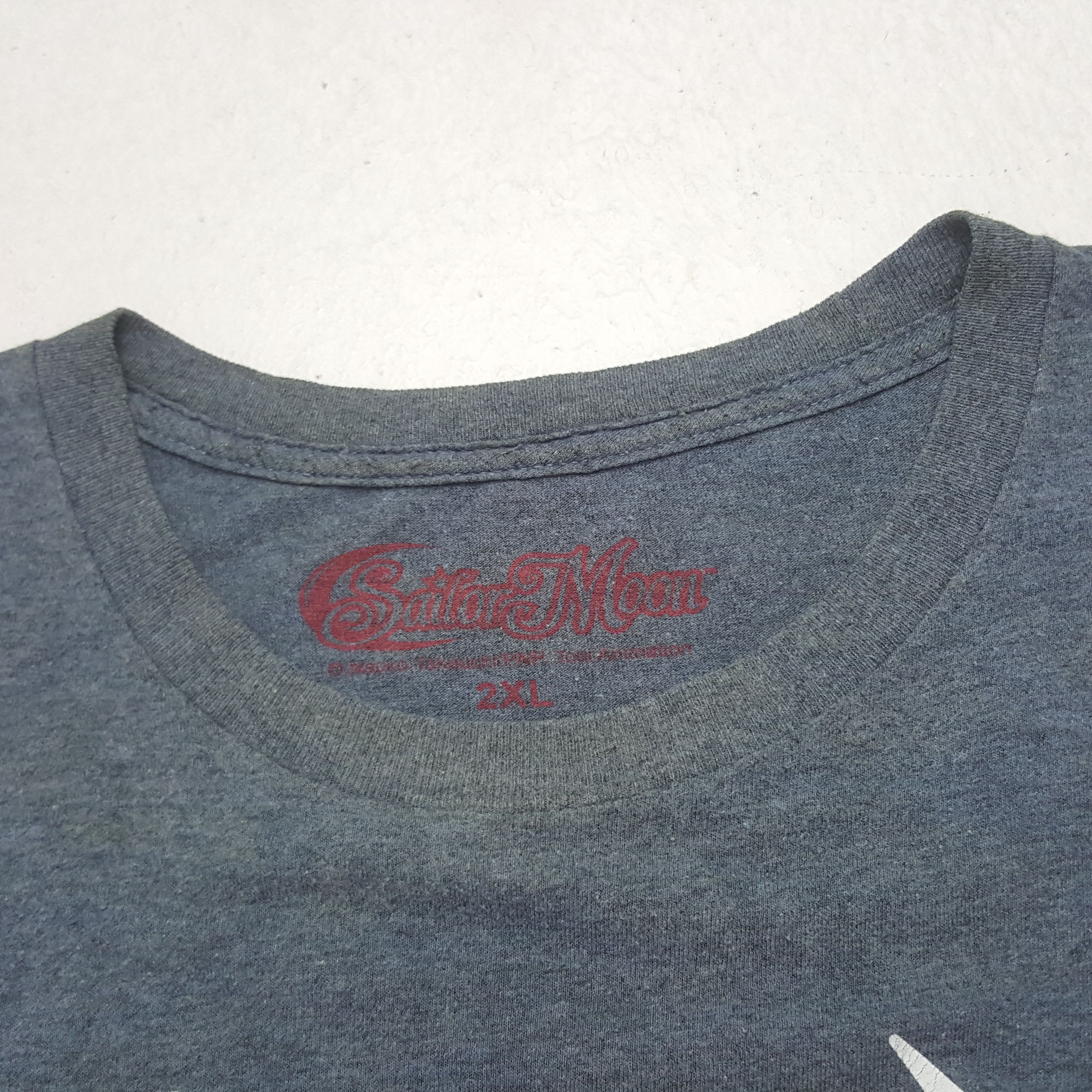 Japanese Brand Vintage Sailor Moon Dark Blue Iconic Japanese Anime Tshirt Size US XXL / EU 58 / 5 - 4 Thumbnail