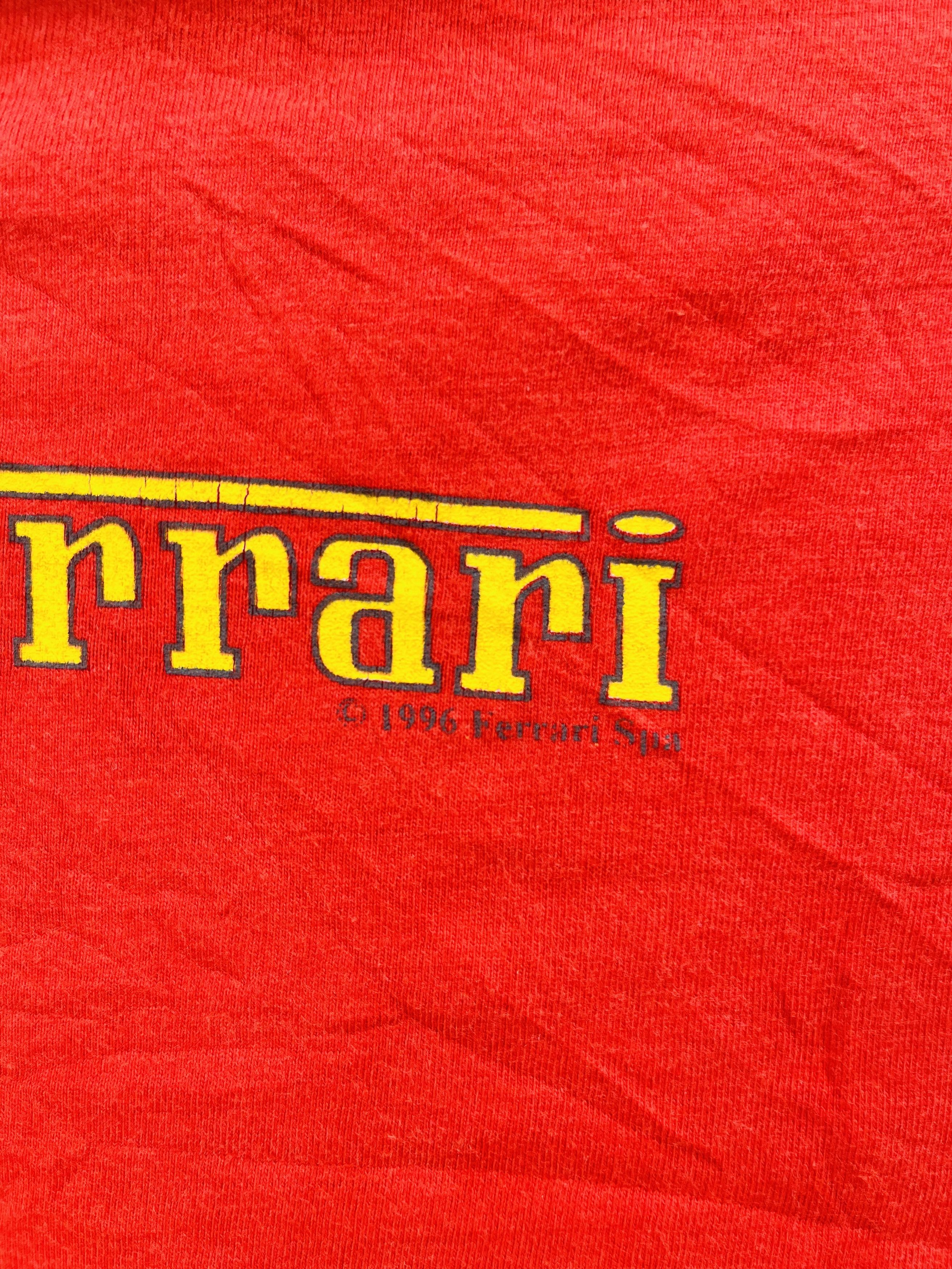Ferrari × Vintage Vintage 1996 Ferrari Nice Man Streetwear Fashion Style Size US XL / EU 56 / 4 - 6 Thumbnail
