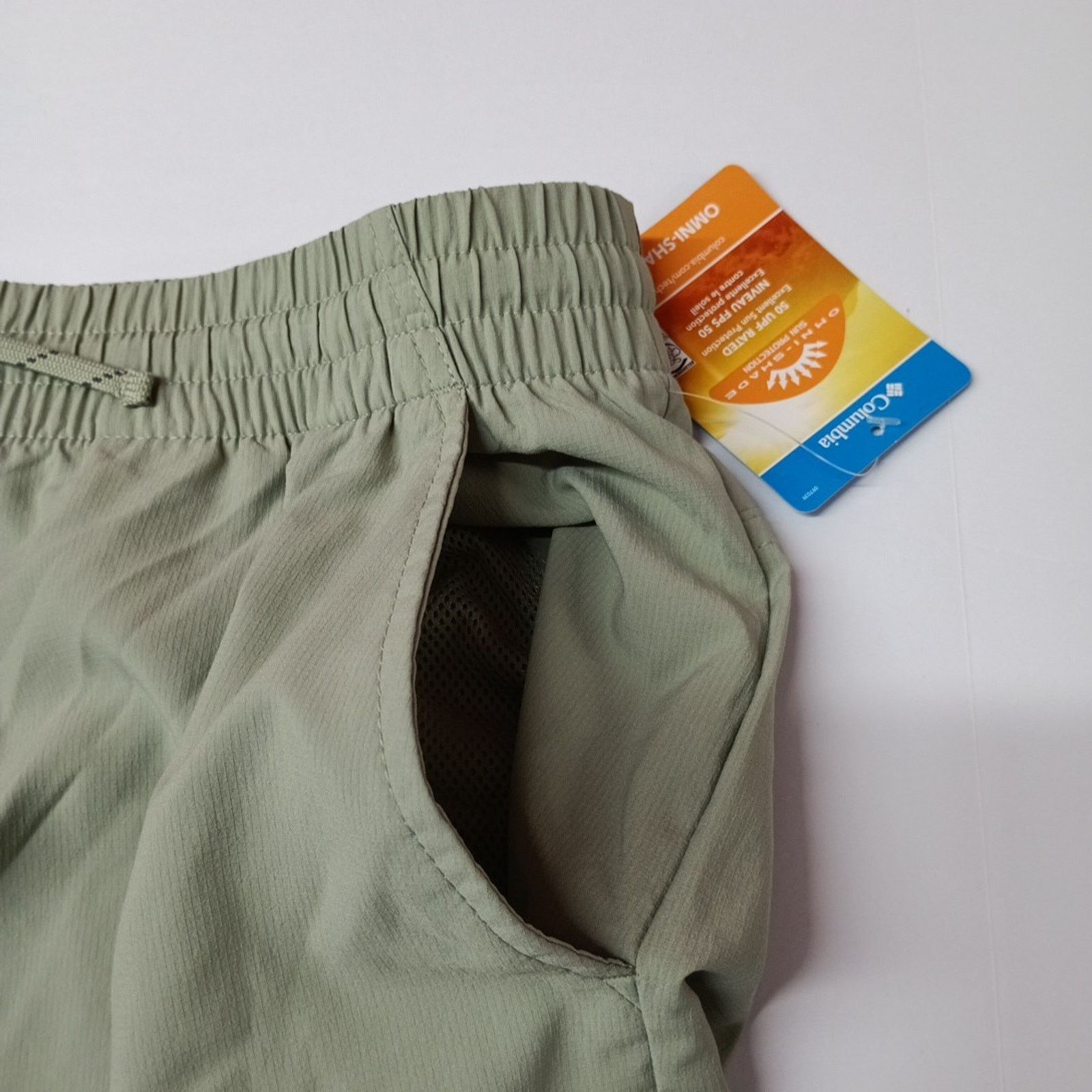 Columbia Columbia Women's Blue Vista Hill Shorts Size XL Green 5" Ins Size 38" / US 16 / IT 52 - 3 Thumbnail