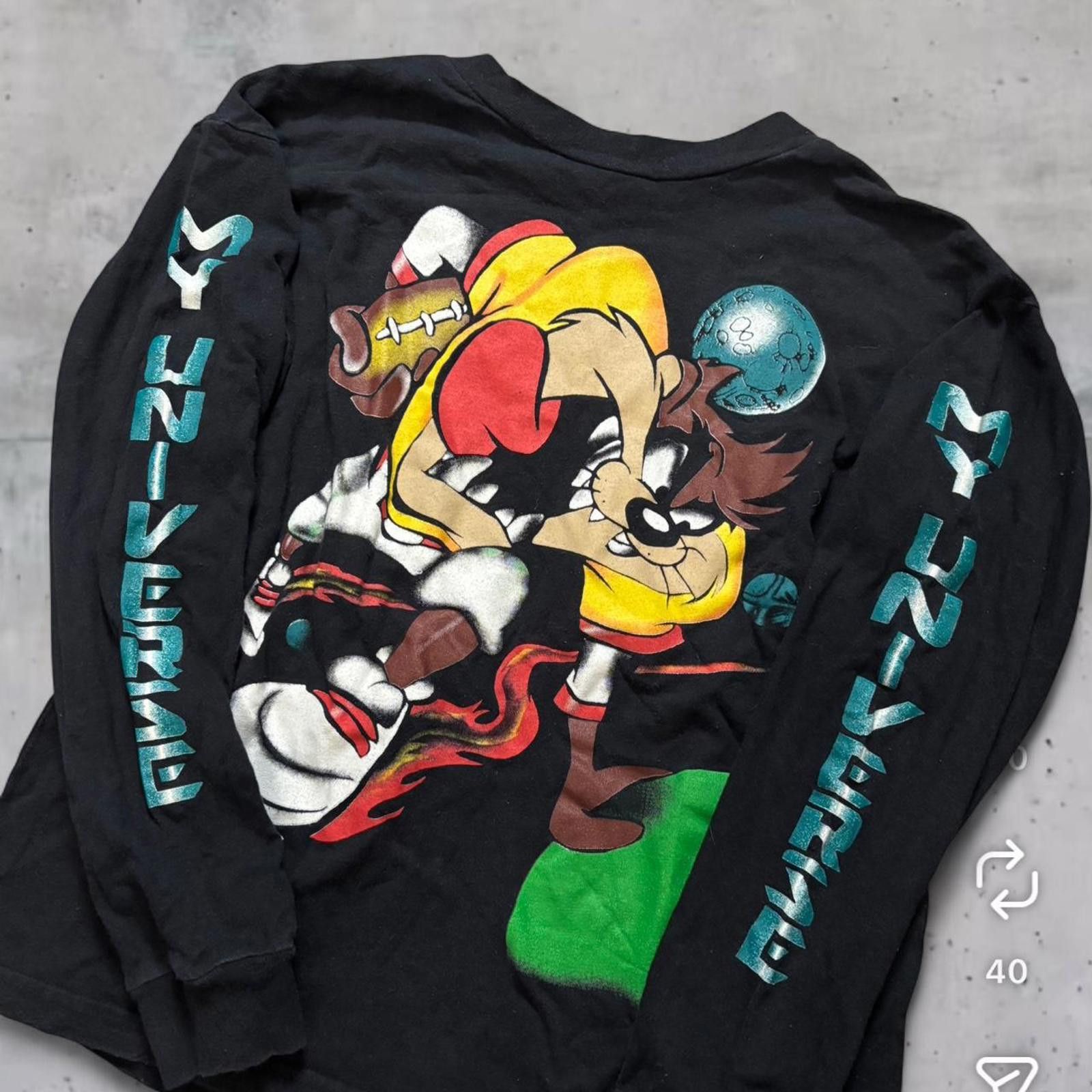 Other Looney Tunes Tasmanian Devil 90’s 1997 Long Sleeve Shirt Size US XXS / EU 40 - 1 Thumbnail