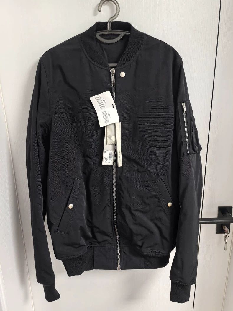 Rick Owens Rick Owens MA1 Quilted Bomber Jacket Size US XL / EU 56 / 4 - 1 Thumbnail
