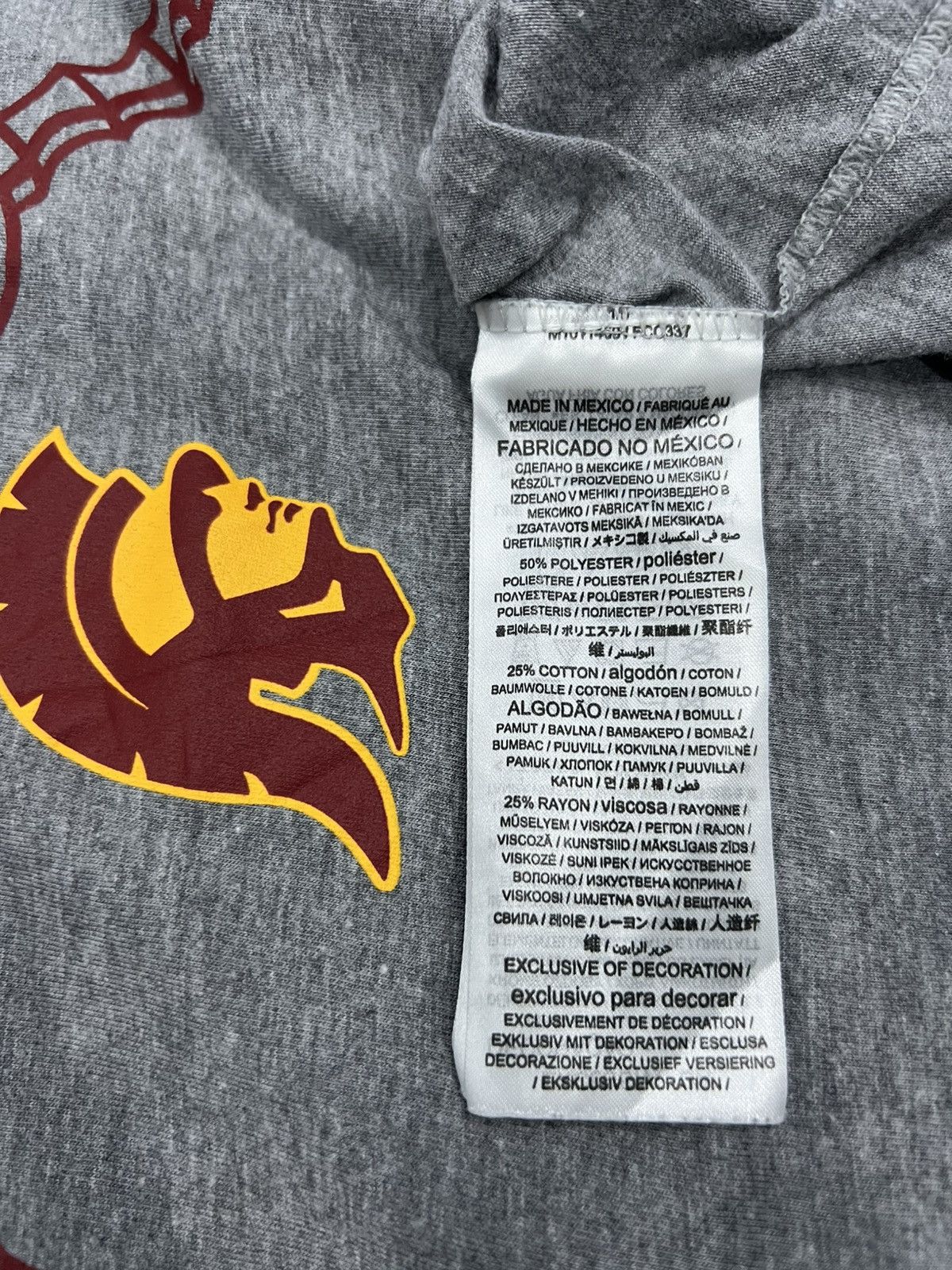 Nike Rayon Nike USC Trojans Tee Size US XXL / EU 58 / 5 - 5 Thumbnail