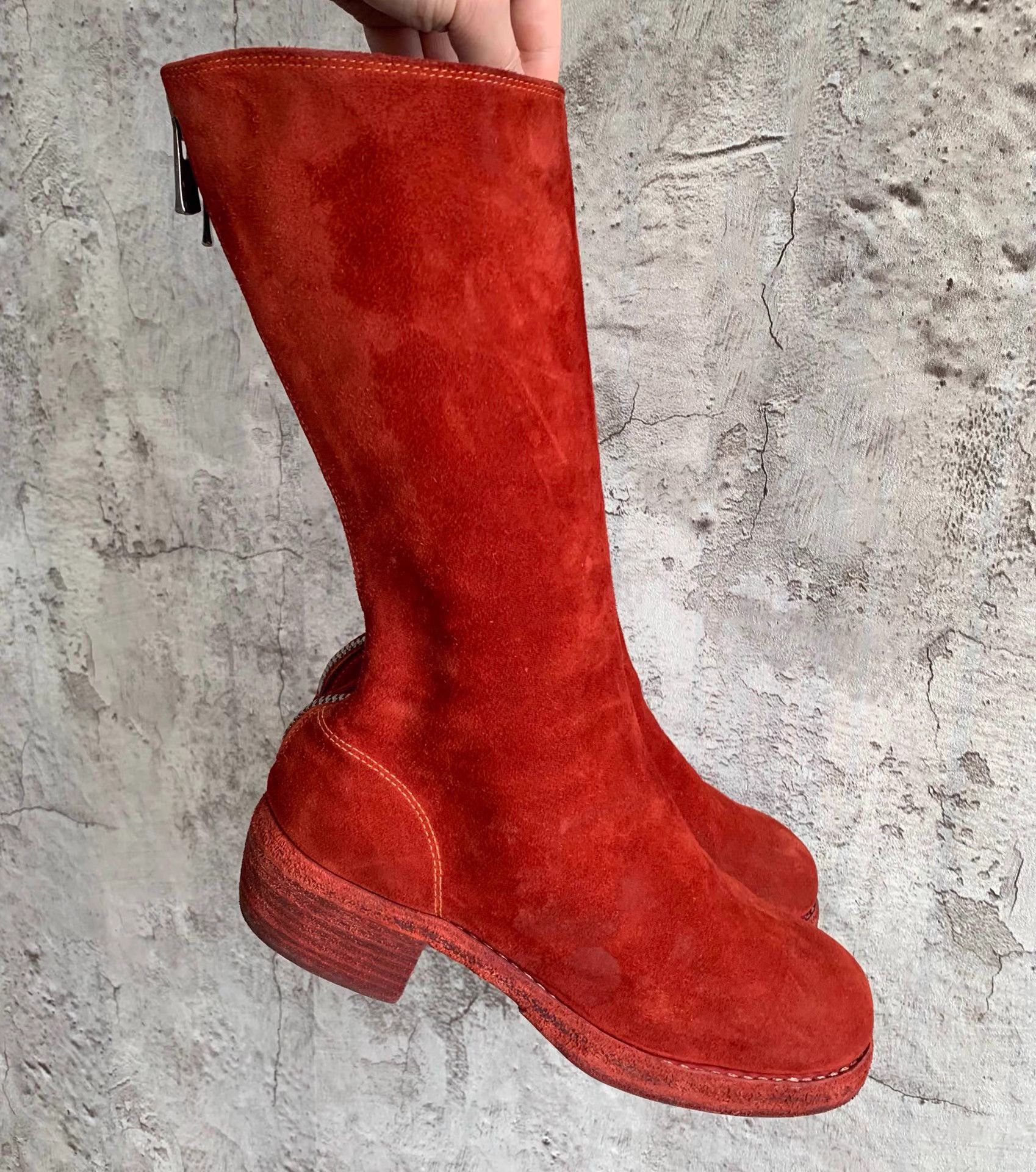 Guidi Guidi 789z Back Zip Boots K25 Size US 6 / IT 36 - 1 Thumbnail