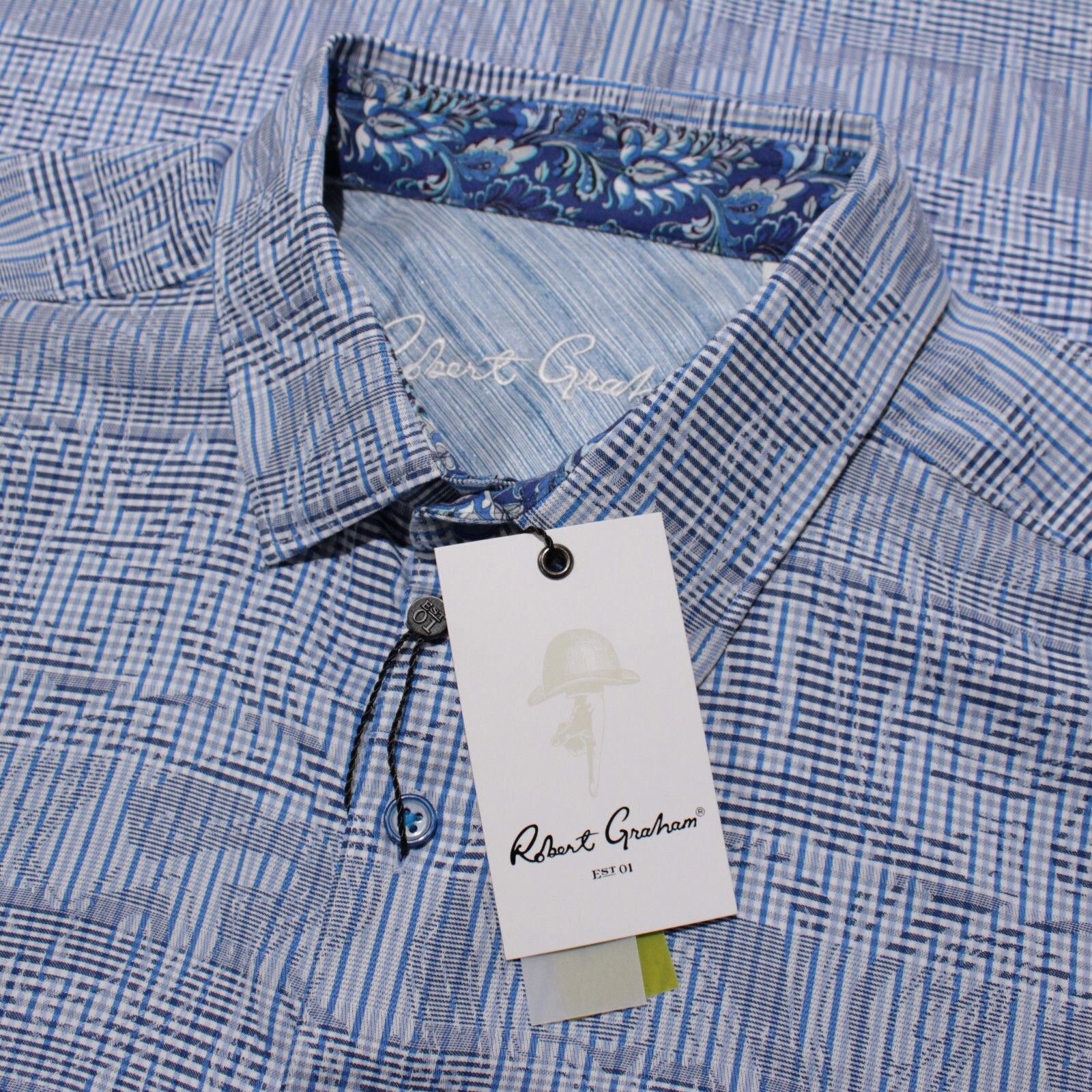 Robert Graham Robert Graham New with tags Shirt Size XL US In Blue Size US XL / EU 56 / 4 - 1 Thumbnail