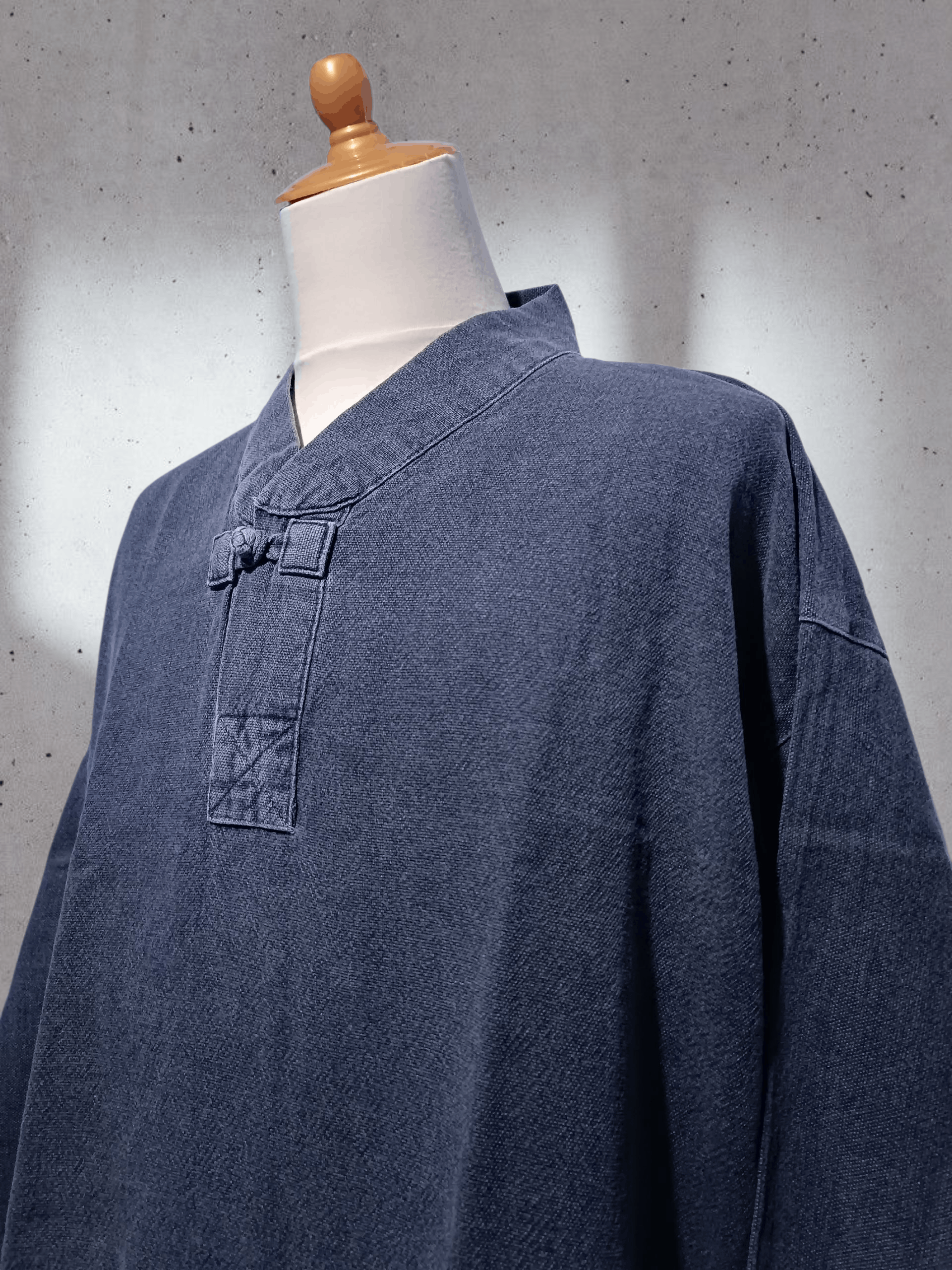 Japanese Brand Kimono Pastor Shirt Style Yezzy Kanye West Size US XL / EU 56 / 4 - 2 Thumbnail