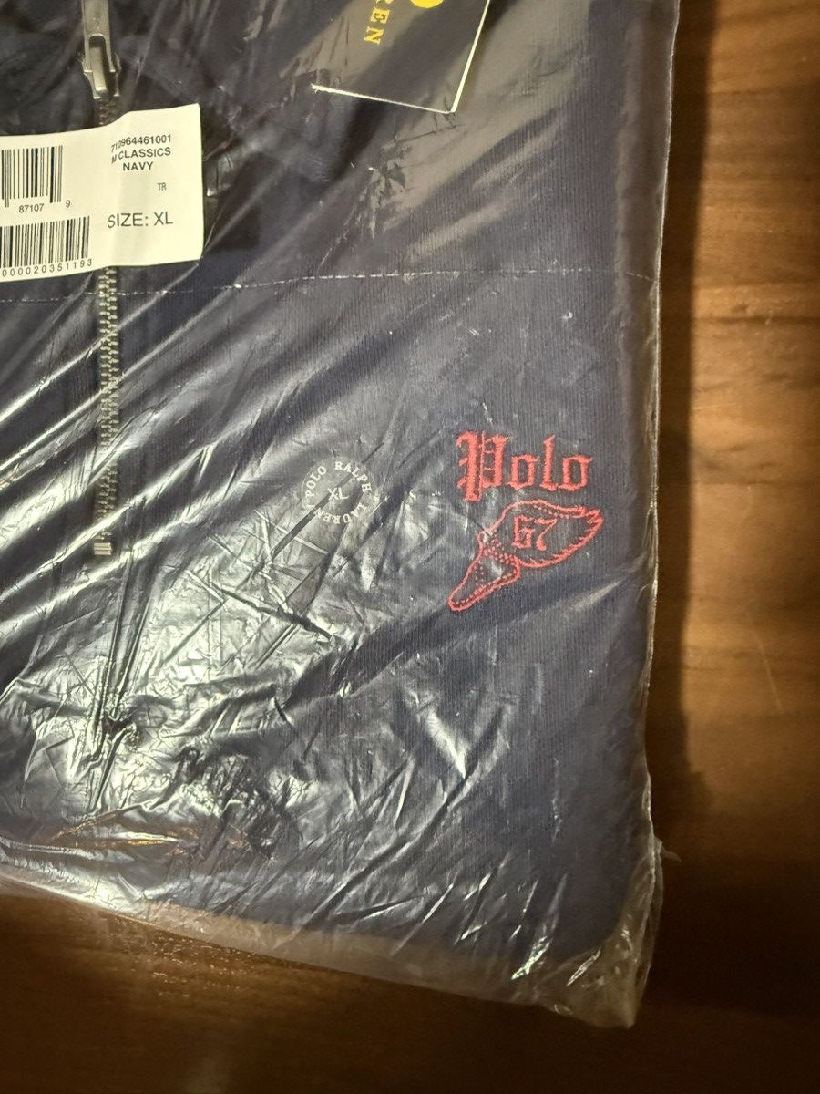 Polo Ralph Lauren Polo Ralph Lauren Loopback Fleece Graphic Quarter-Zip XL Size US XL / EU 56 / 4 - 5 Thumbnail