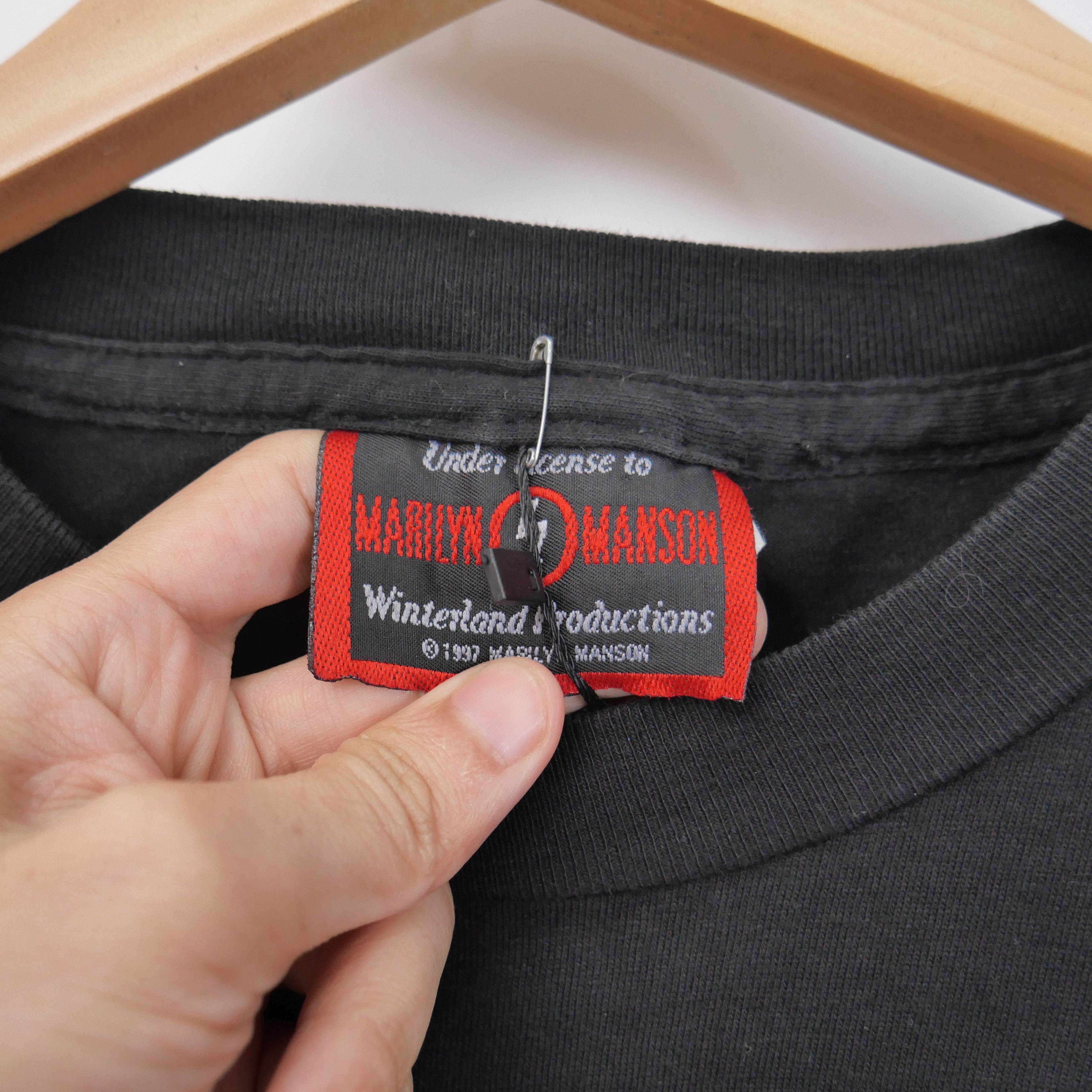 Other Vintage Marilyn Manson 90’s Shirt Size US L / EU 52-54 / 3 - 5 Thumbnail