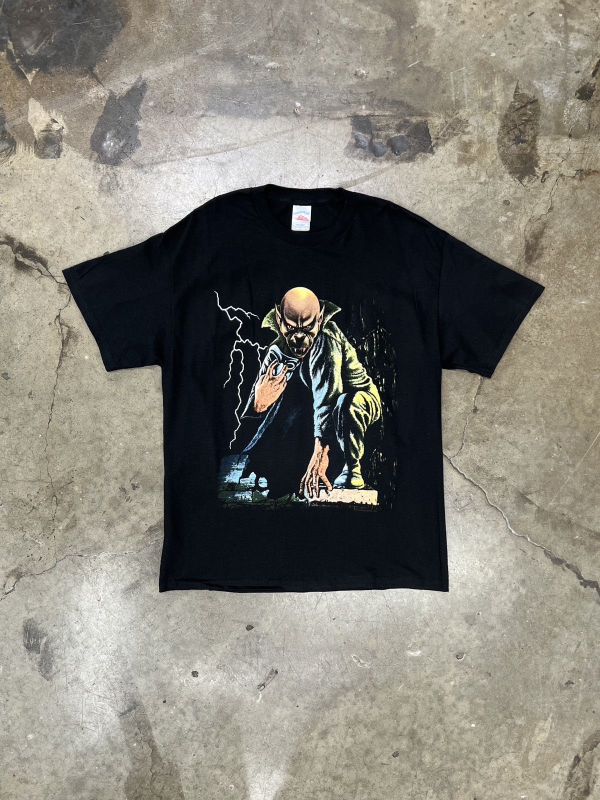 Vintage Vintage Nosferatu Vampire Lightning Tennessee River Large Size US L / EU 52-54 / 3 - 2 Thumbnail