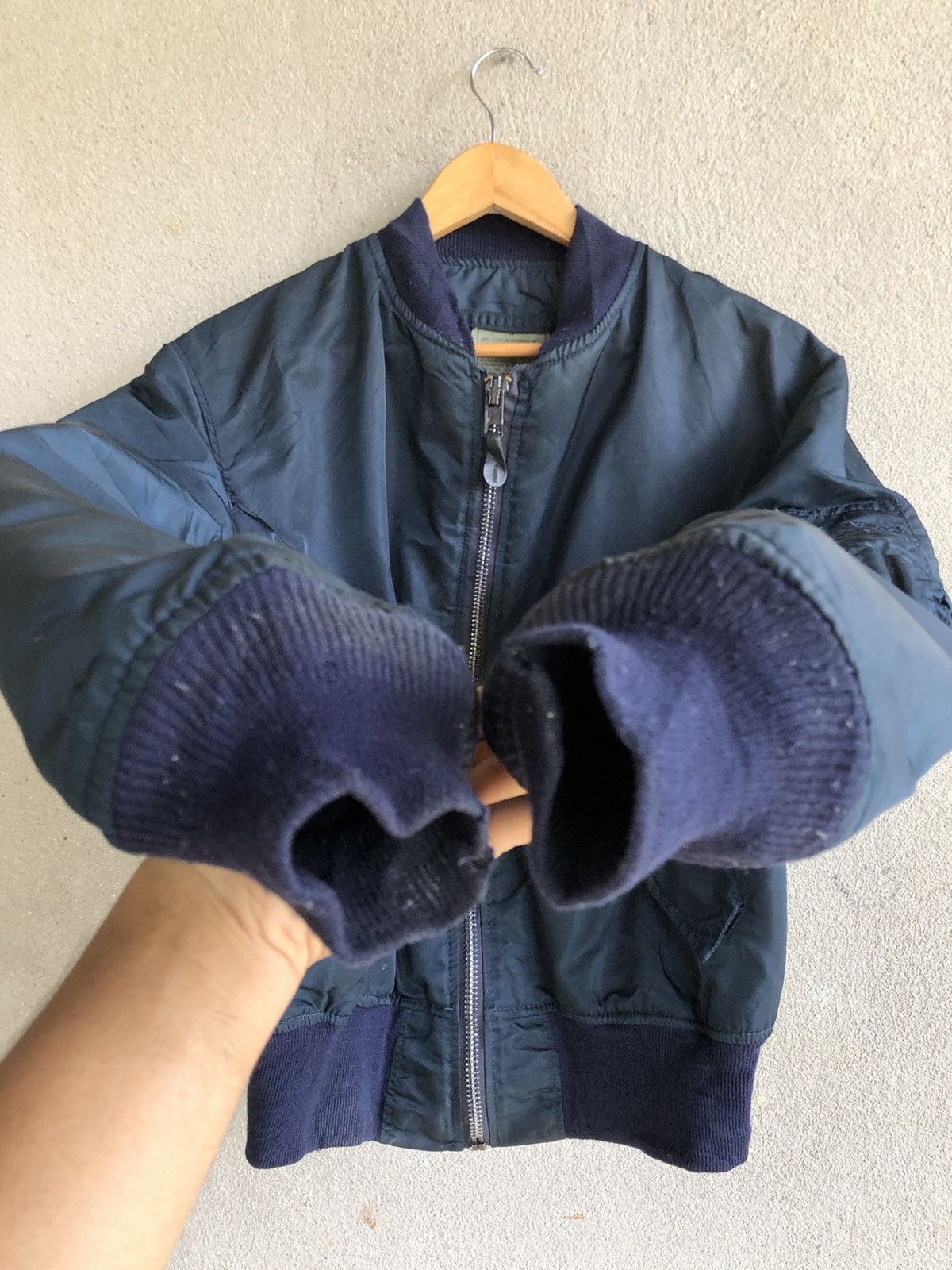 Alpha Industries Vintage Alpha Industries MA 1 Bomber Jacket Size US M / EU 48-50 / 2 - 5 Thumbnail