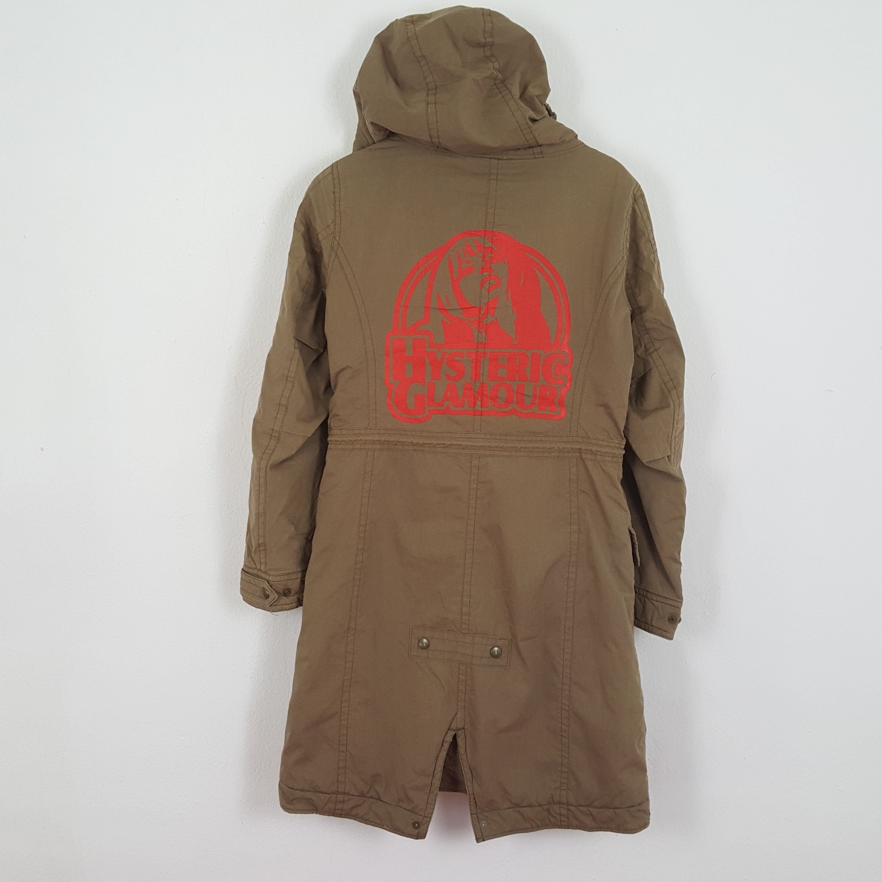 Hysteric Glamour × Japanese Brand × Vintage Vintage HYSTERIC GLAMOUR Japan Fashion Brand Parkas Jacket Size S / US 4 / IT 40 - 1 Thumbnail