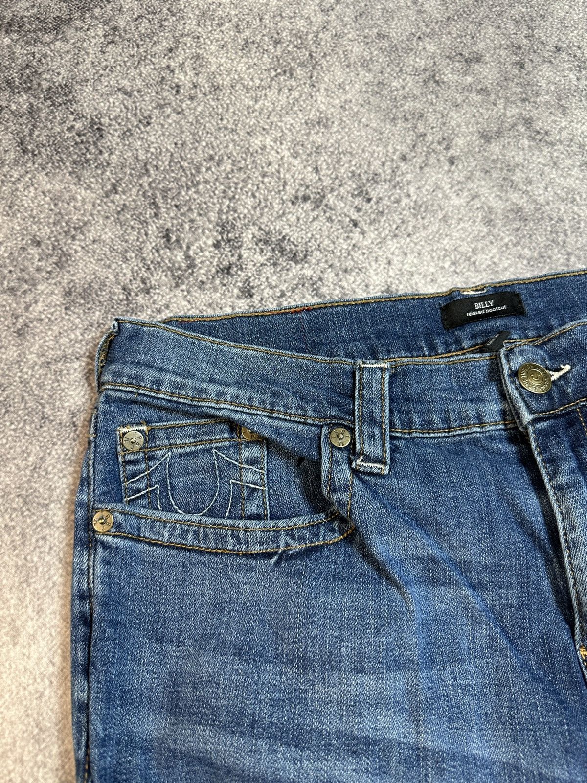 True Religion Y2K vintage true religion jeans denim Streetwear casual hype Size US 38 / EU 54 - 5 Thumbnail
