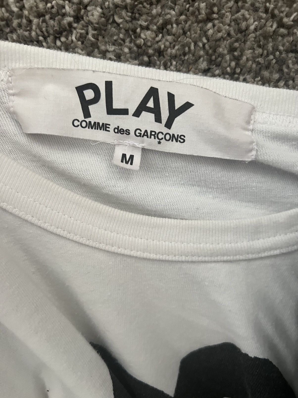 Comme des Garcons × Comme des Garcons PLAY Comme Des Garçons PLAY Tee Size US M / EU 48-50 / 2 - 4 Thumbnail