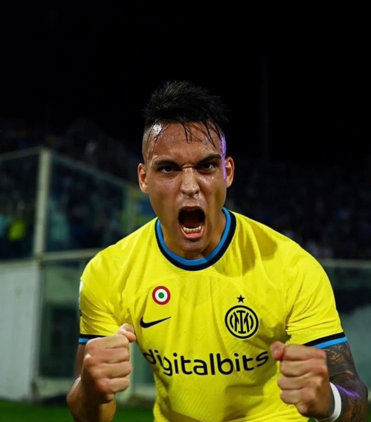 Nike × Vintage INTER NIKE 2022/2023 FOOTBALL THIRD JERSEY #10 MARTINEZ Size US M / EU 48-50 / 2 - 14 Thumbnail