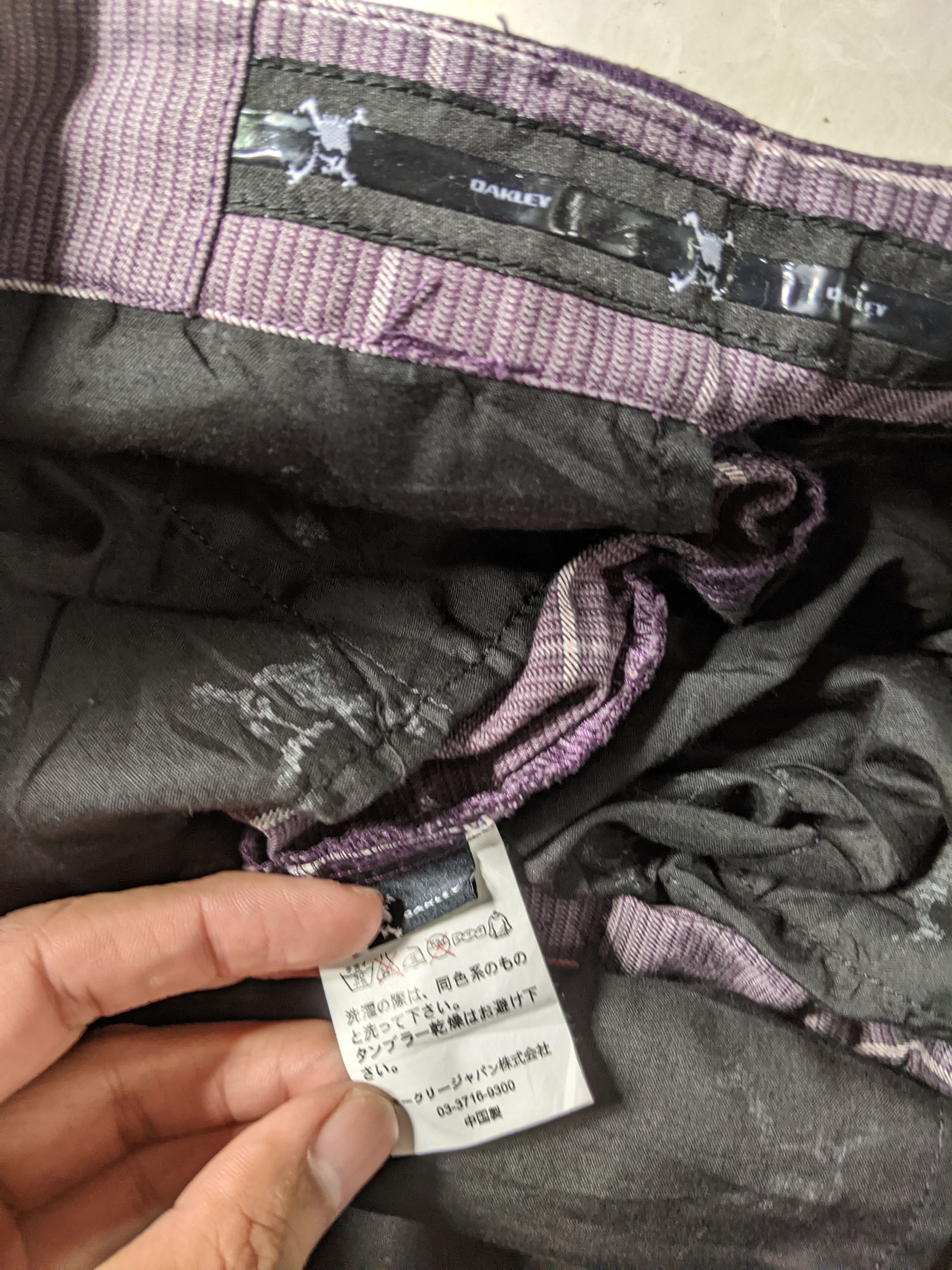 Oakley Oakley Embroidery Skull Plaid Tartan Active Pants Size US 32 / EU 48 - 9 Thumbnail