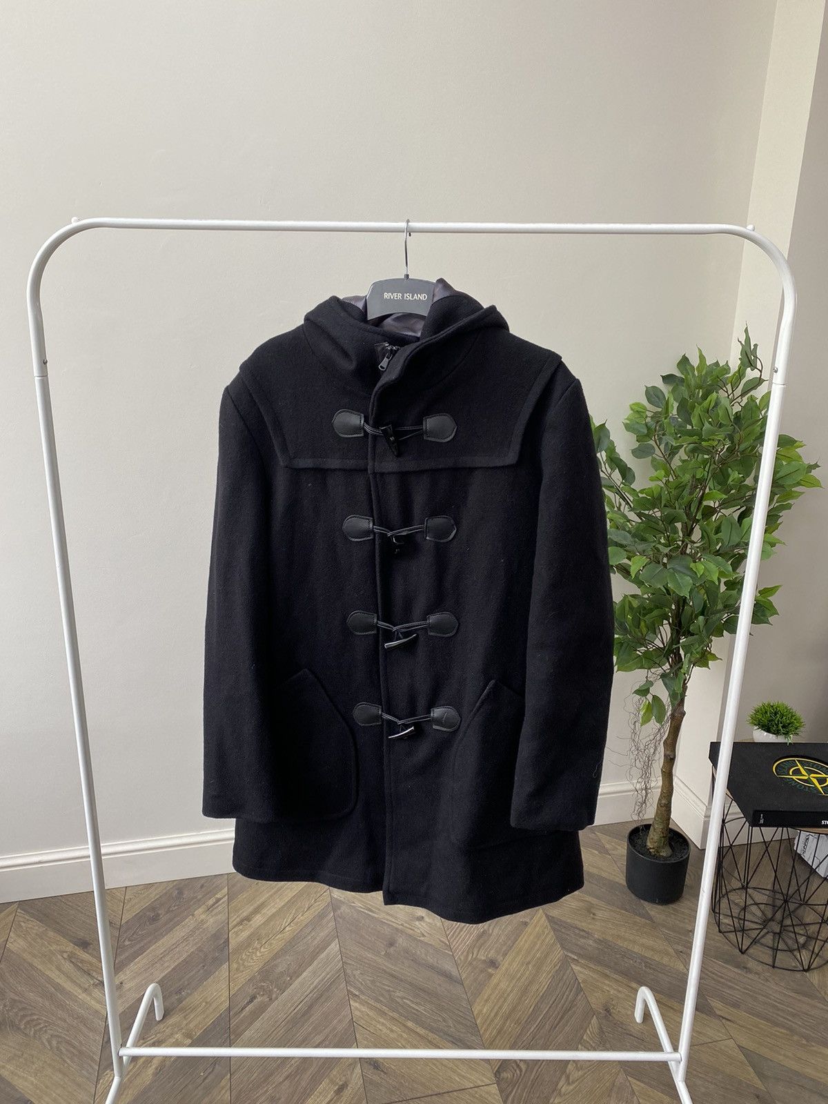 Schott × Vintage Vintage Schott NYC Wool Coat Black Size US L / EU 52-54 / 3 - 2 Thumbnail