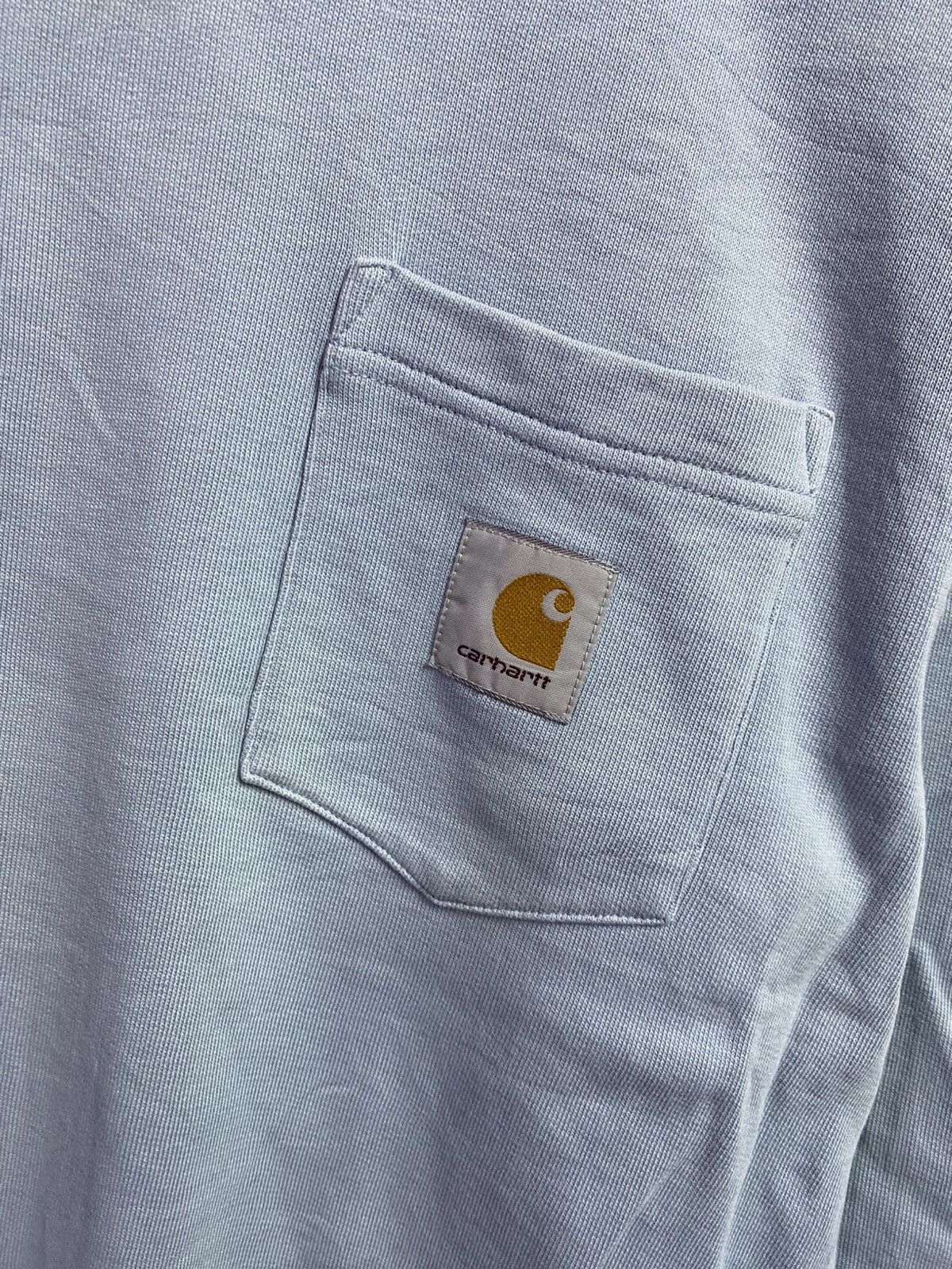 Carhartt Carhartt WIP Pocket Sweatshirt in a storm blue Size US XL / EU 56 / 4 - 2 Thumbnail