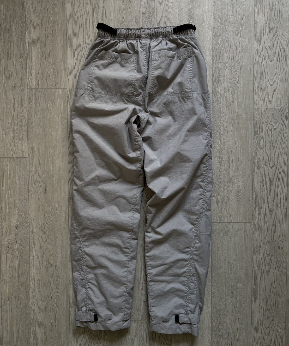 Nike × Vintage Vintage Nike Pants Double Knee Swoosh Grey 90s Size US 32 / EU 48 - 3 Thumbnail